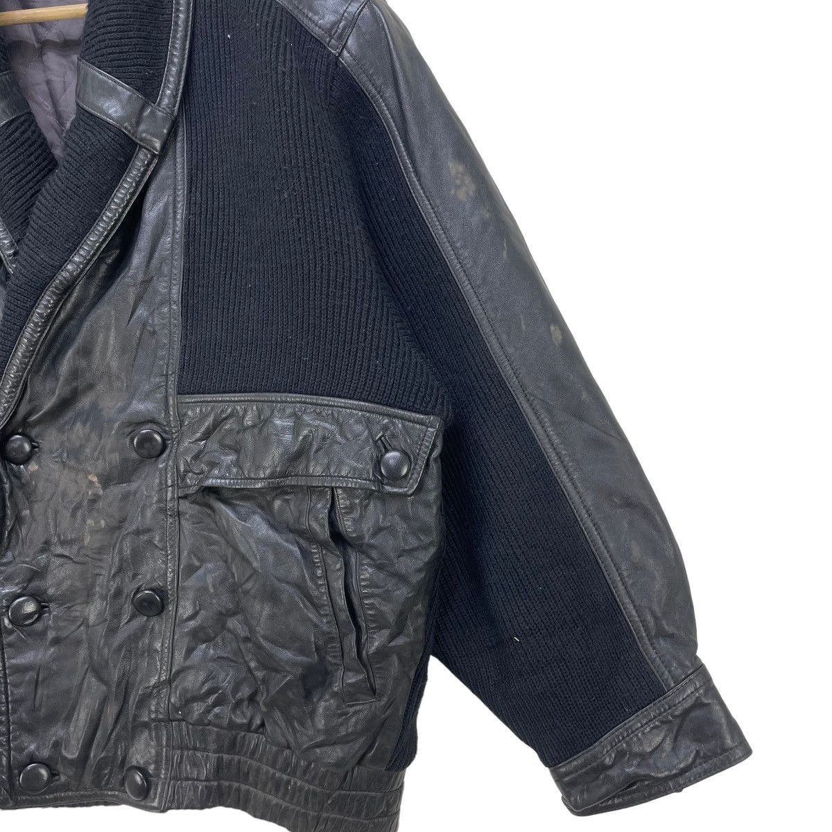 Japanese Brand × Lancel × Vintage Vintage Lancel Leather Jacket Size US M / EU 48-50 / 2 - 3 Thumbnail