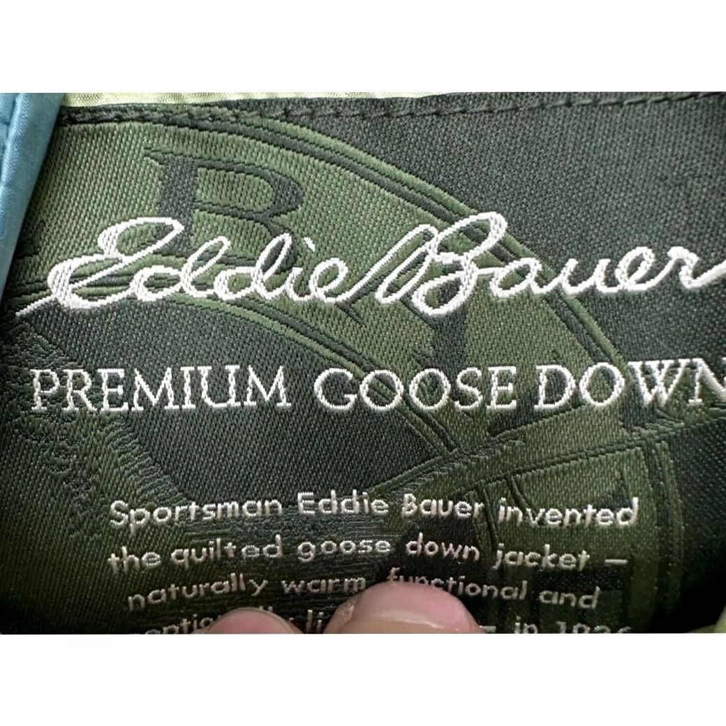 Eddie Bauer Eddie Bauer Vest Womens Medium Blue Premium Goose Down Puffer Full Zip Sleeveless Casual Outdoor Outdoor Women Mens? Size M / US 6-8 / IT 42-44 - 2 Thumbnail