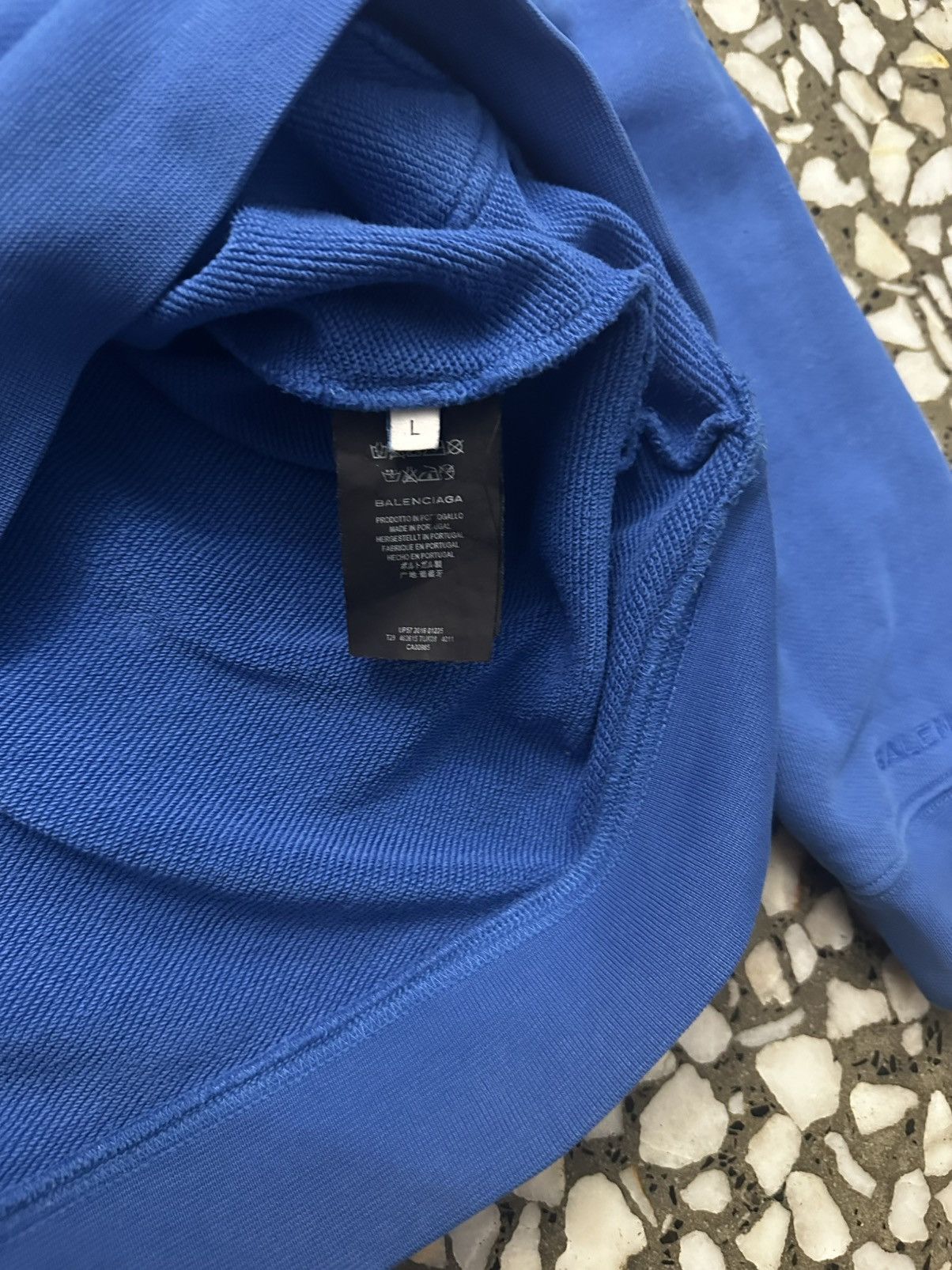 Balenciaga Balenciaga 2017 Slim fit Cropped Hoodie Size US L / EU 52-54 / 3 - 5 Thumbnail