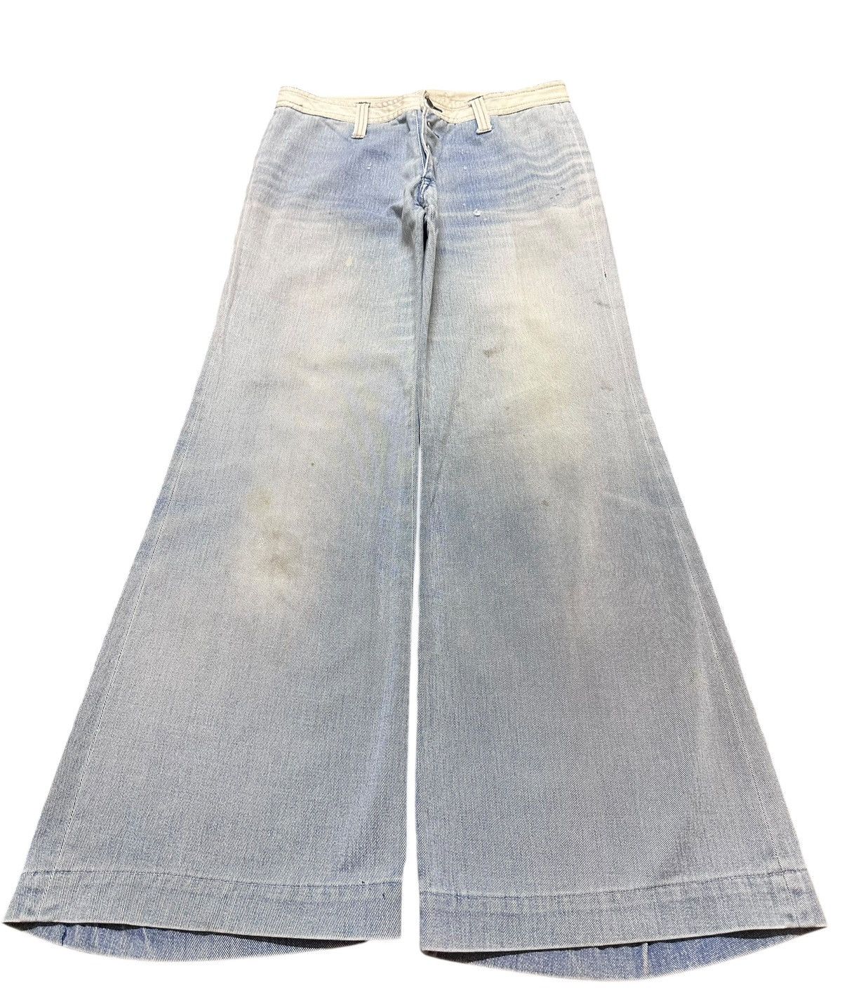 Other Vintage Bootcut WideLeg Style With Faded Wash Size US 29 - 1 Thumbnail