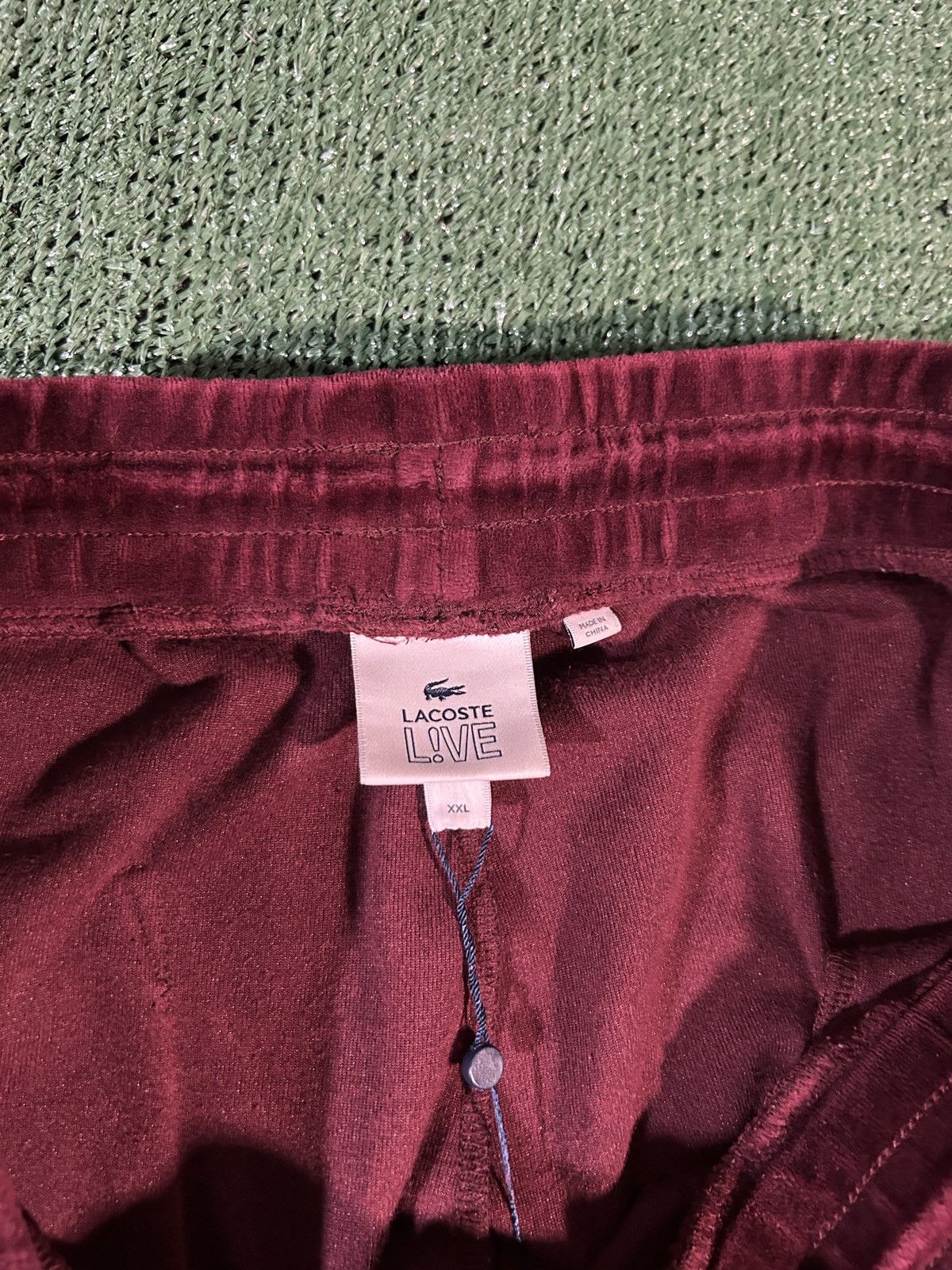 Lacoste Lacoste Gold Signature Velvet Pants Size US 40 / EU 56 - 9 Thumbnail