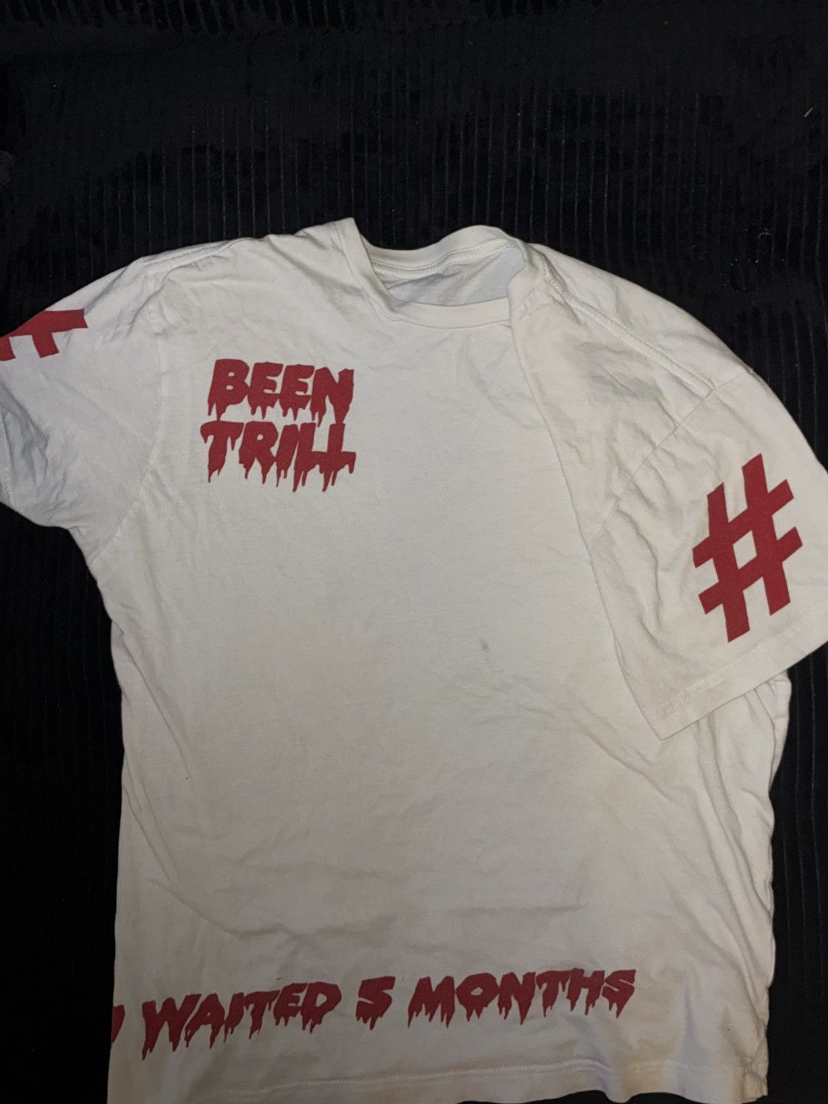 Been Trill BEEN TRILL X VIRGIL ABLOH “Apology Tee” 2013 Size US L / EU 52-54 / 3 - 1 Thumbnail