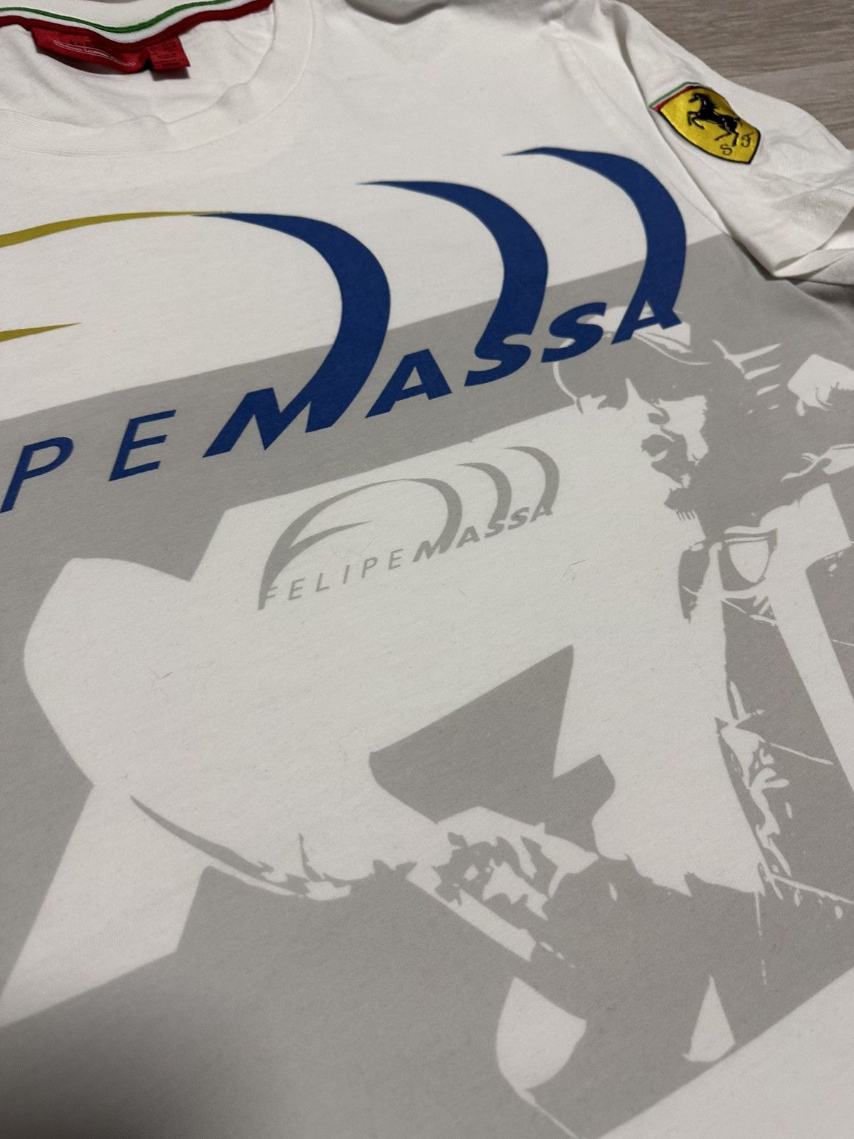 Ferrari × Puma Vintage T-shirt Scuderia Ferrari Felippe Massa Official Size US XL / EU 56 / 4 - 6 Thumbnail