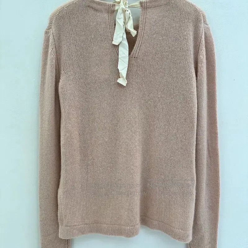 Miu Miu Miu Miu Pink Long Sleeve Sweater for Women . Size S / US 4 / IT 40 - 2 Thumbnail