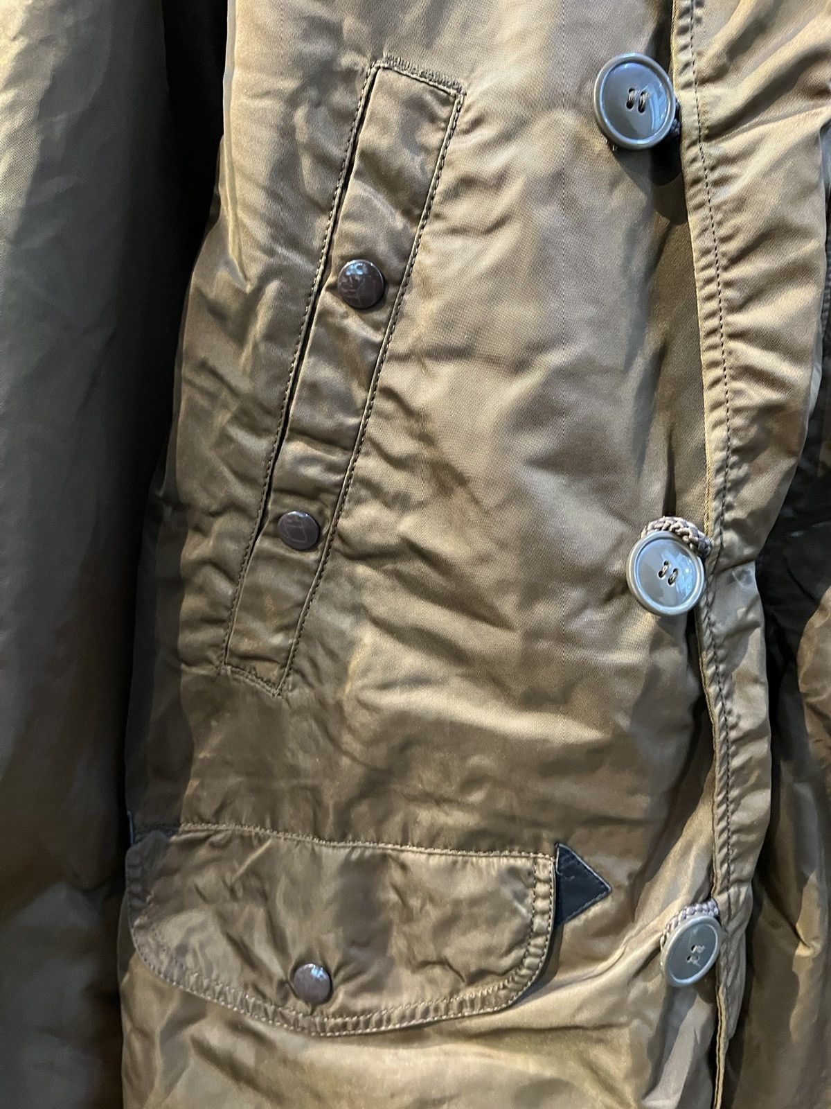 Alpha Industries × Vintage ALPHA INDUSTRIES MOHAIR JACKET Size US XL / EU 56 / 4 - 4 Thumbnail