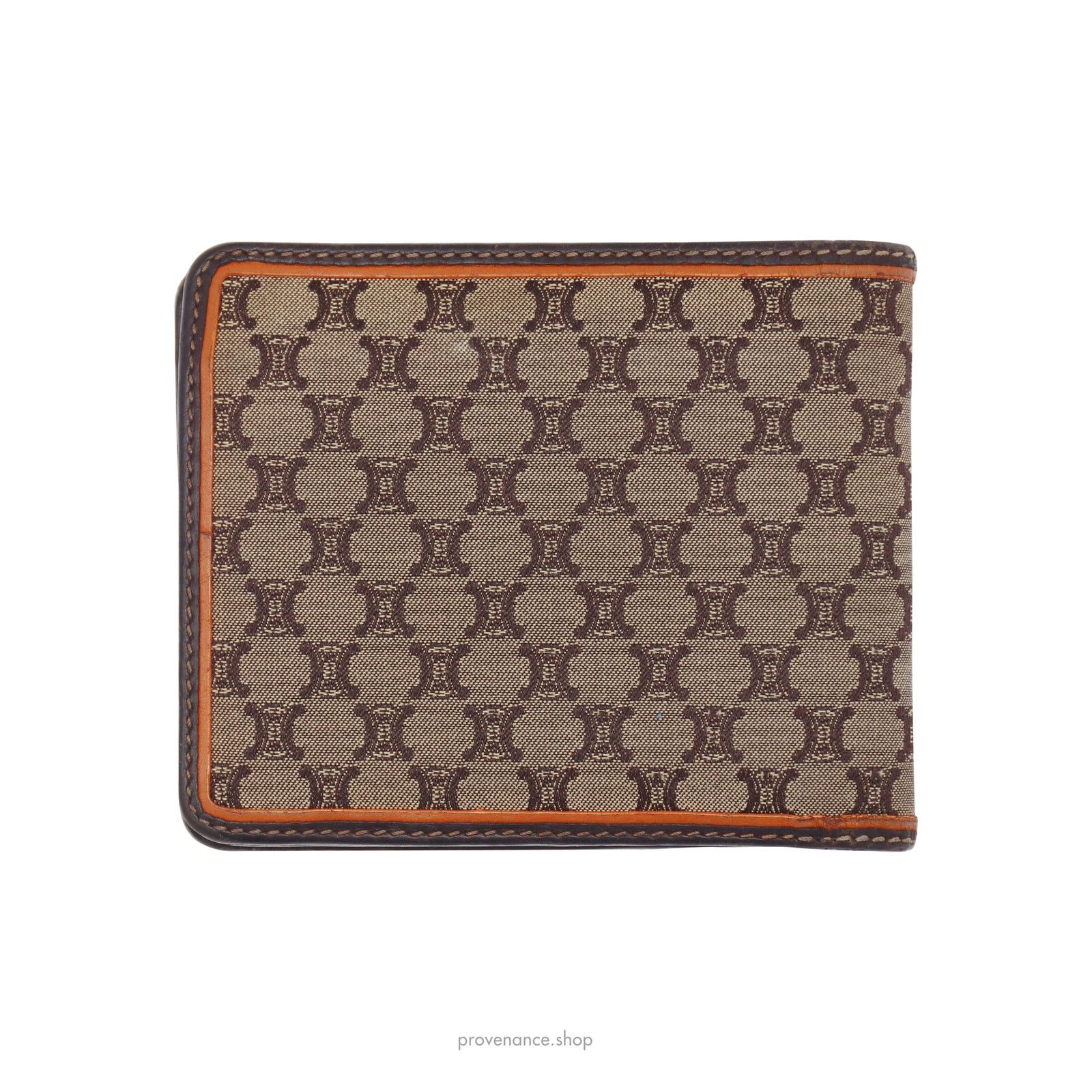 Celine 🔴 Celine Bifold Wallet - Triomphe Jacquard Size ONE SIZE - 4 Thumbnail