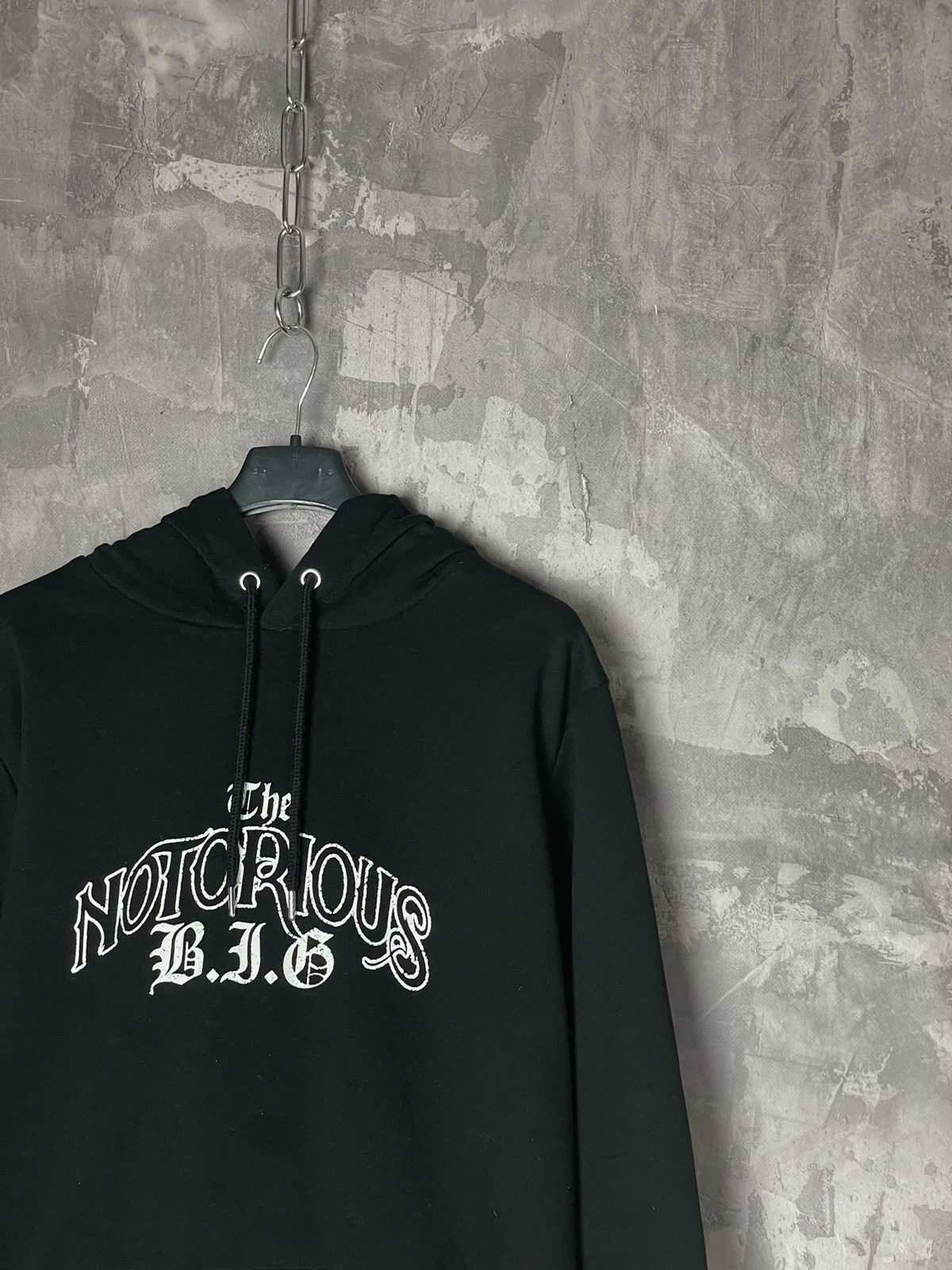 Band Tees × Rap Tees × Vintage The Notorious B.I.G. Spell out Hoodie Size US L / EU 52-54 / 3 - 2 Thumbnail