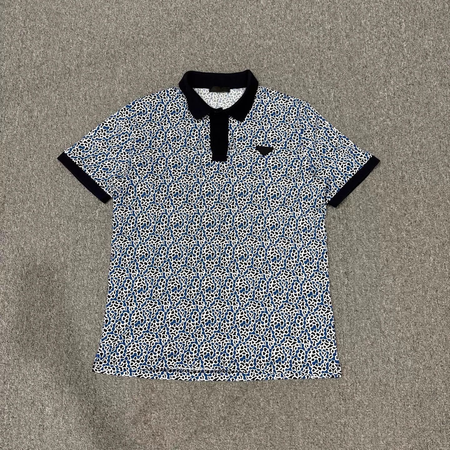 Prada Prada Triangle Logo Short Sleeve Polo L 99 New Size L / US 10 / IT 46 - 1 Thumbnail