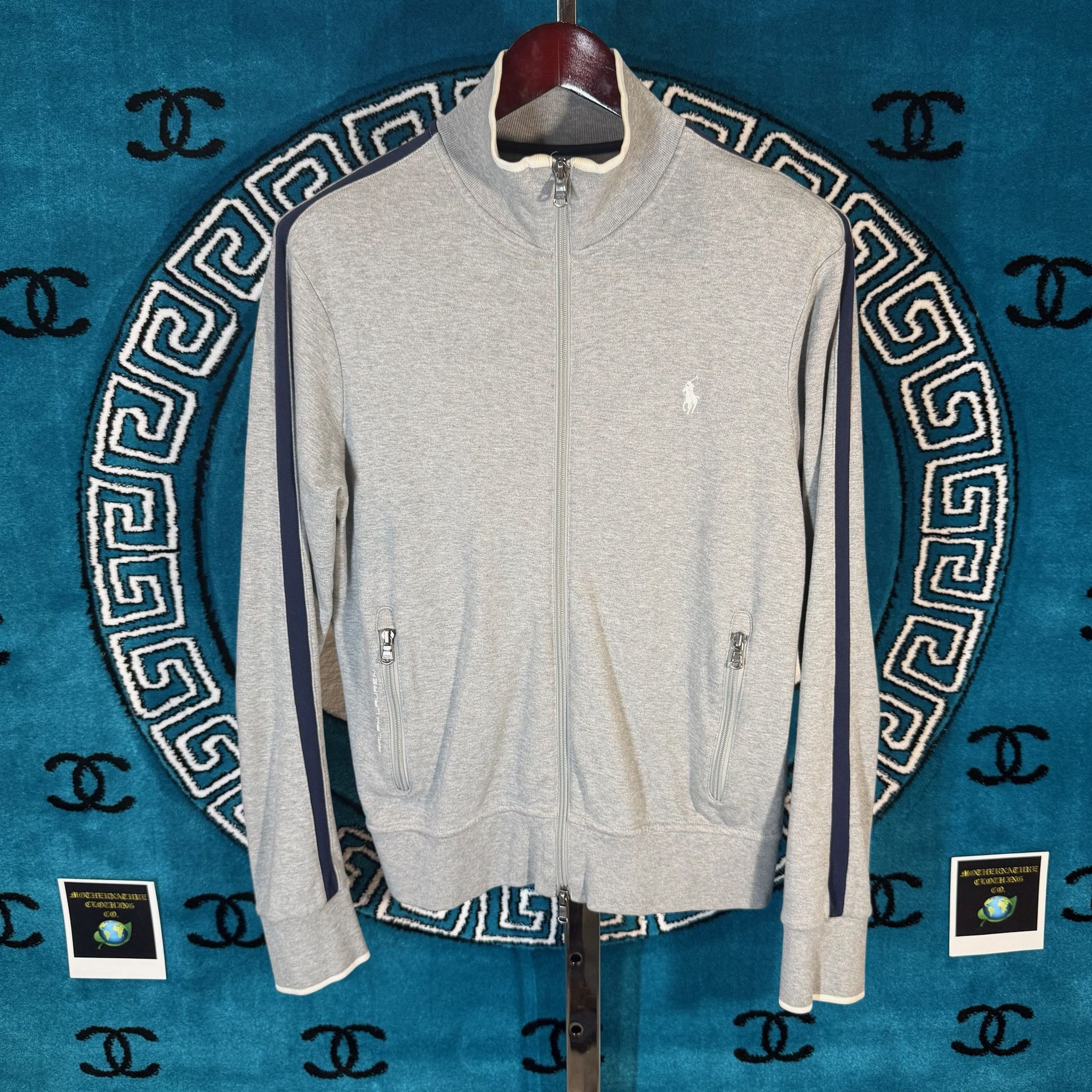 Polo Ralph Lauren SIGNATURE PONY BAR STRIPES L/S JACKET Size US M / EU 48-50 / 2 - 1 Thumbnail