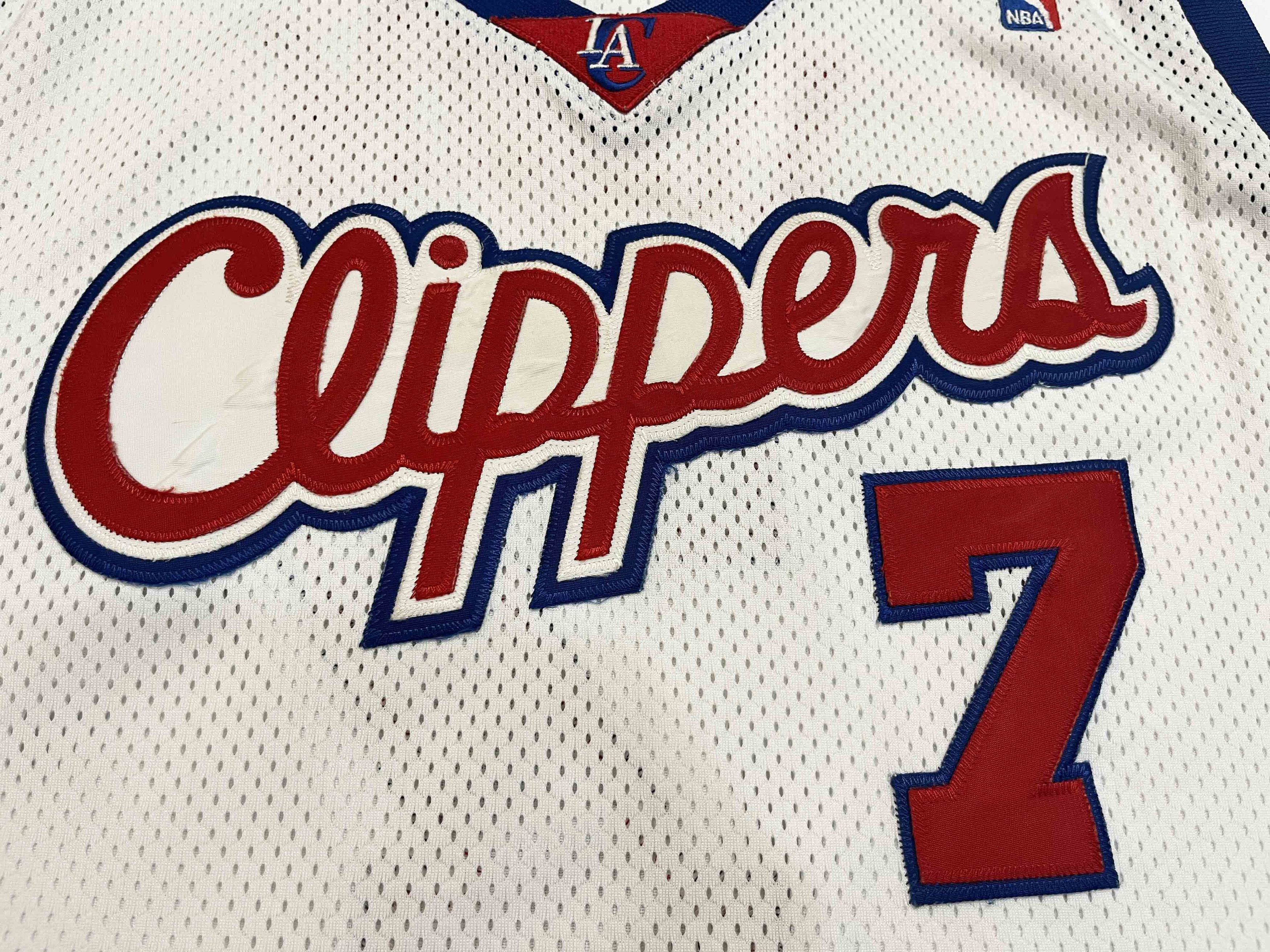 NBA × Reebok Reebok Authentic NBA Los Angeles Clippers ODOM #7 Jersey Size US XXL / EU 58 / 5 - 2 Thumbnail