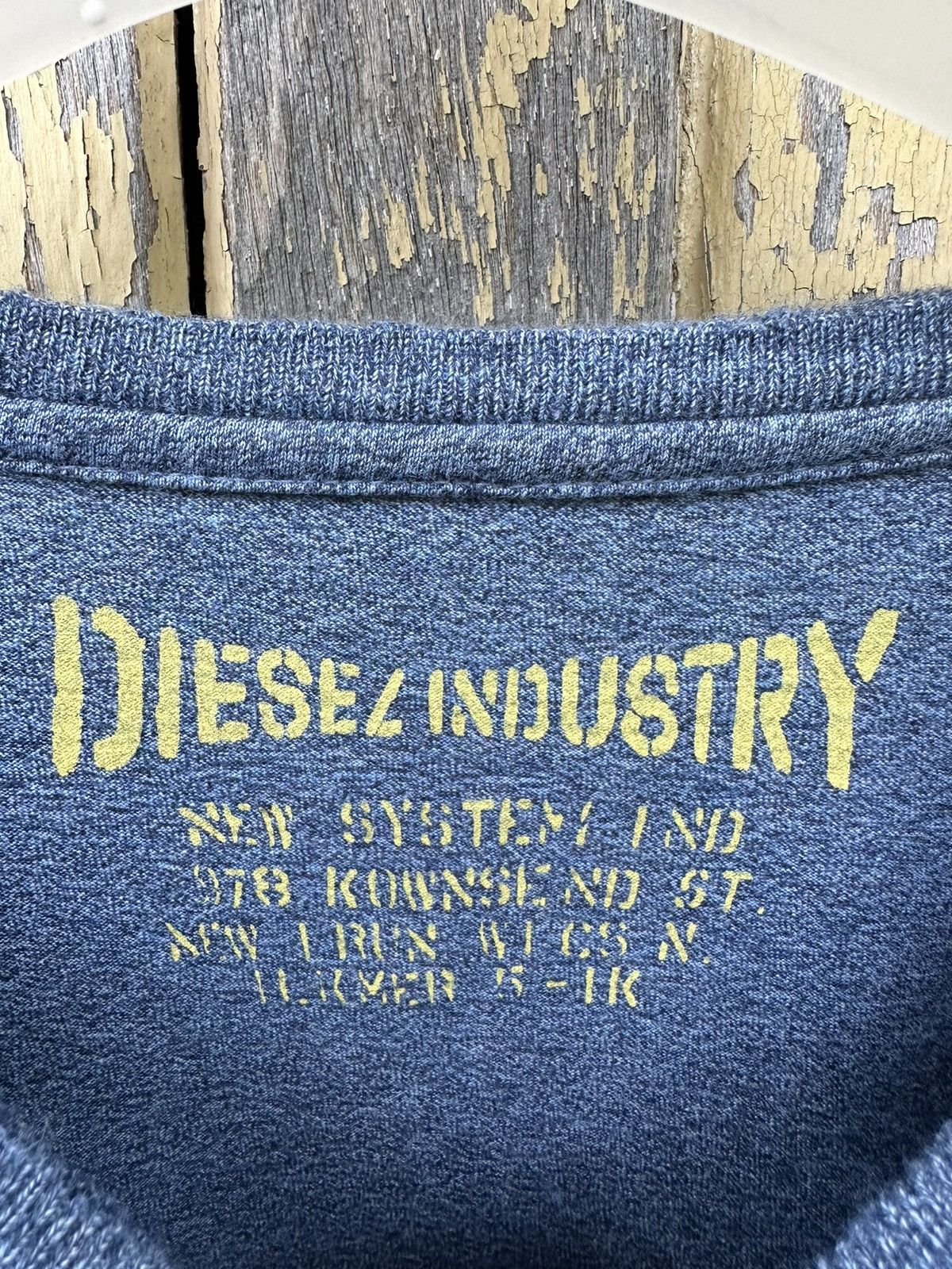 Diesel Diesel Industry Long Sleeve Big Logo Shirt A521 Size US L / EU 52-54 / 3 - 7 Thumbnail