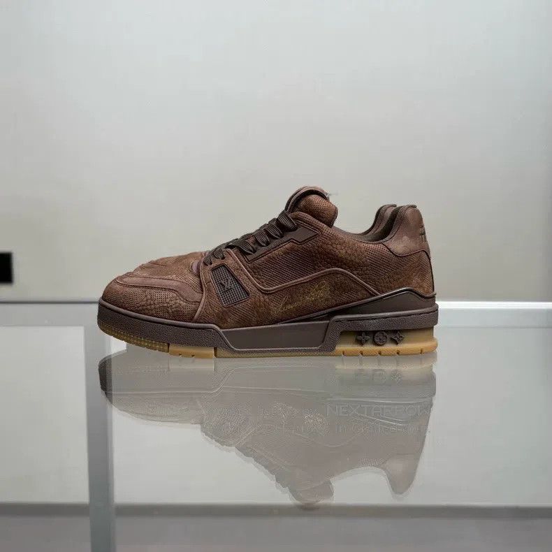 Louis Vuitton Louis Vuitton Trainer 25 New Brown Checkerboard shoes Size US 6 / EU 39 - 3 Thumbnail