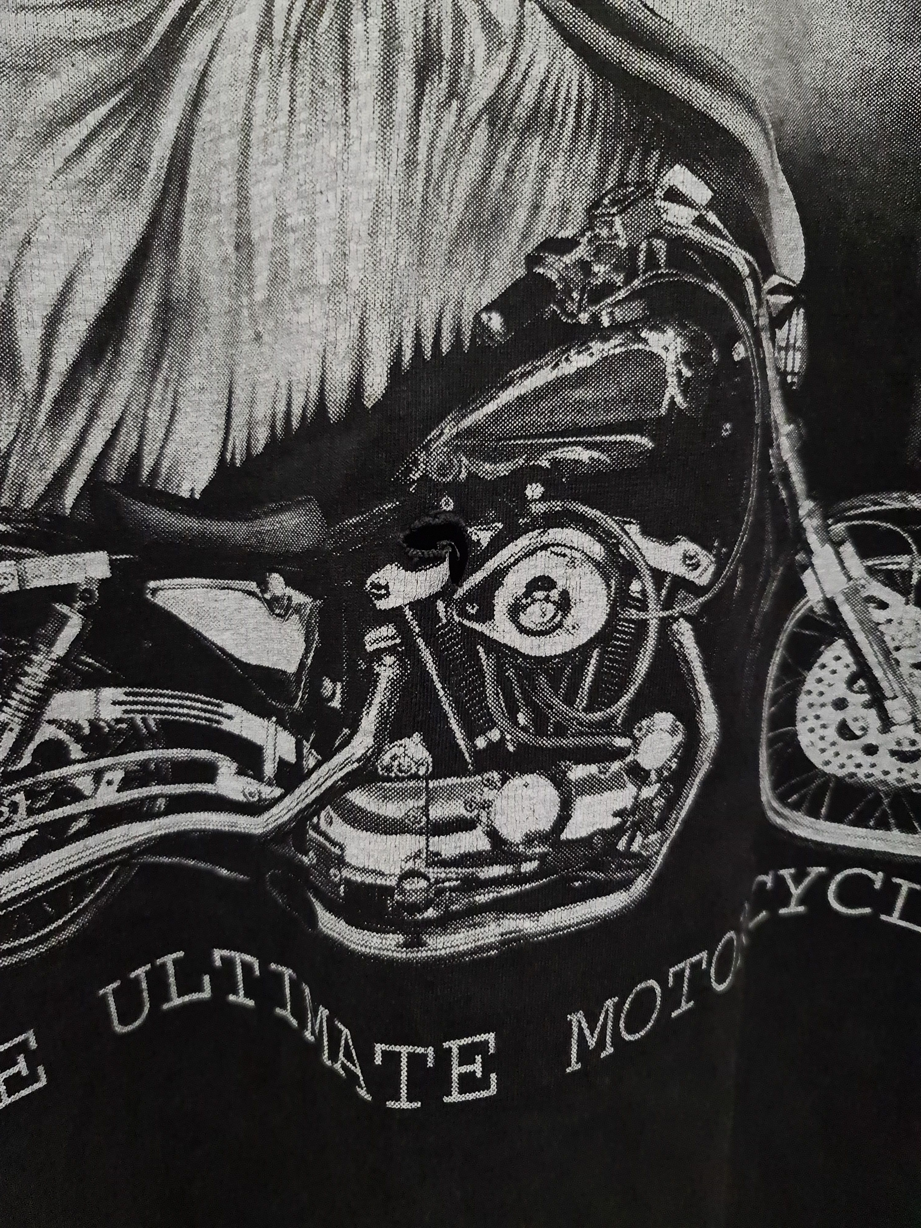 Vintage Vintage 90s American Thunder Eagle Bike T-Shirt tee XL Size US XL / EU 56 / 4 - 8 Thumbnail