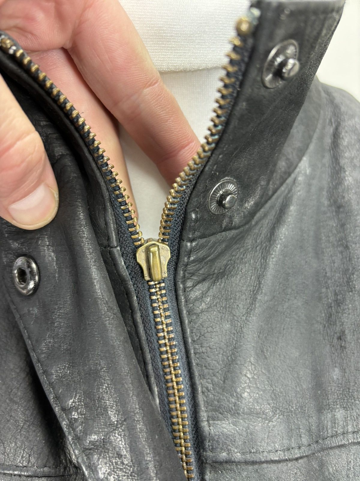 Barbour Womens leather jacket Barbour Size 6 Color Black Size M / US 6-8 / IT 42-44 - 14 Thumbnail