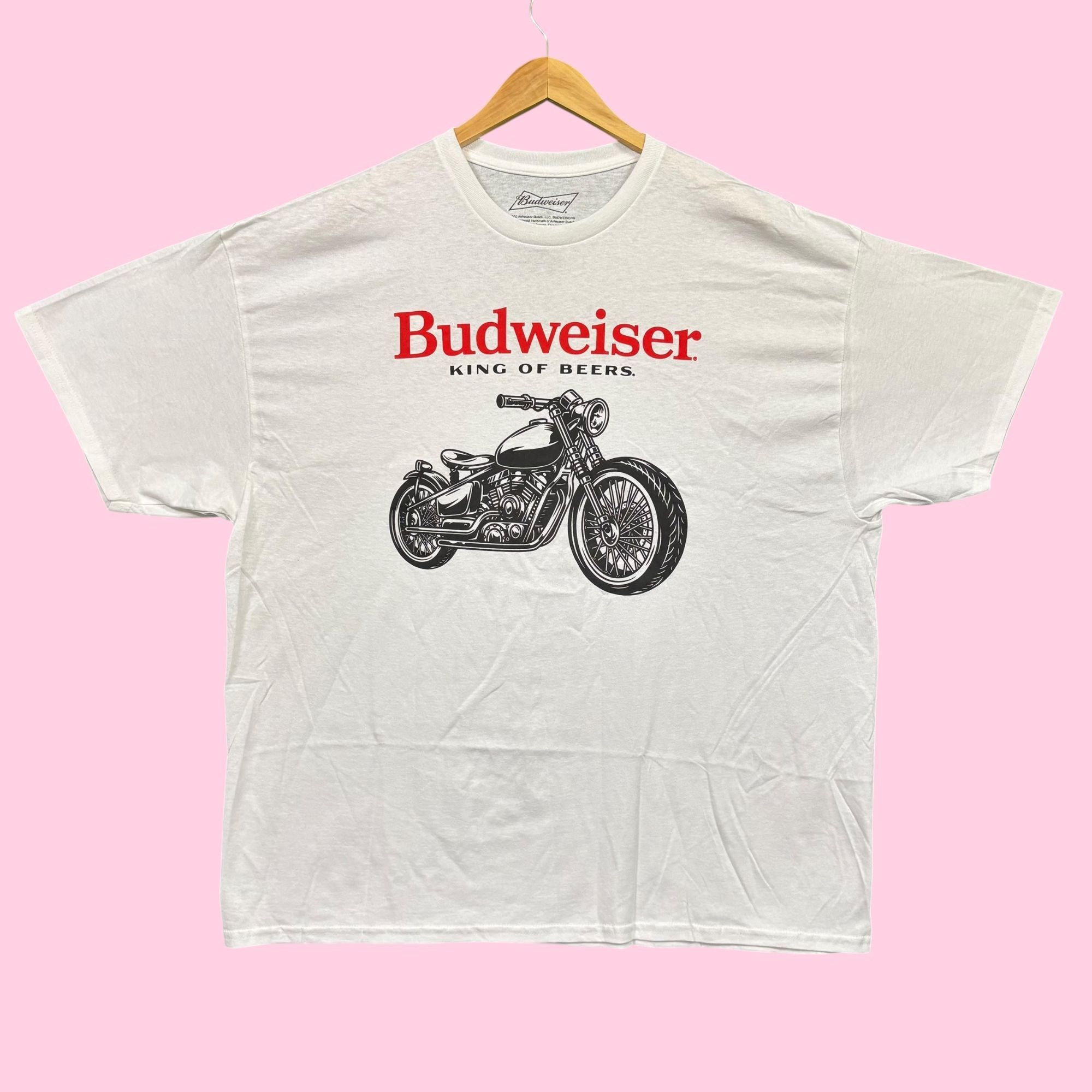 Budweiser Budweiser King of Beer Motorcycle Club Tee 2XL Size US XXL / EU 58 / 5 - 1 Thumbnail