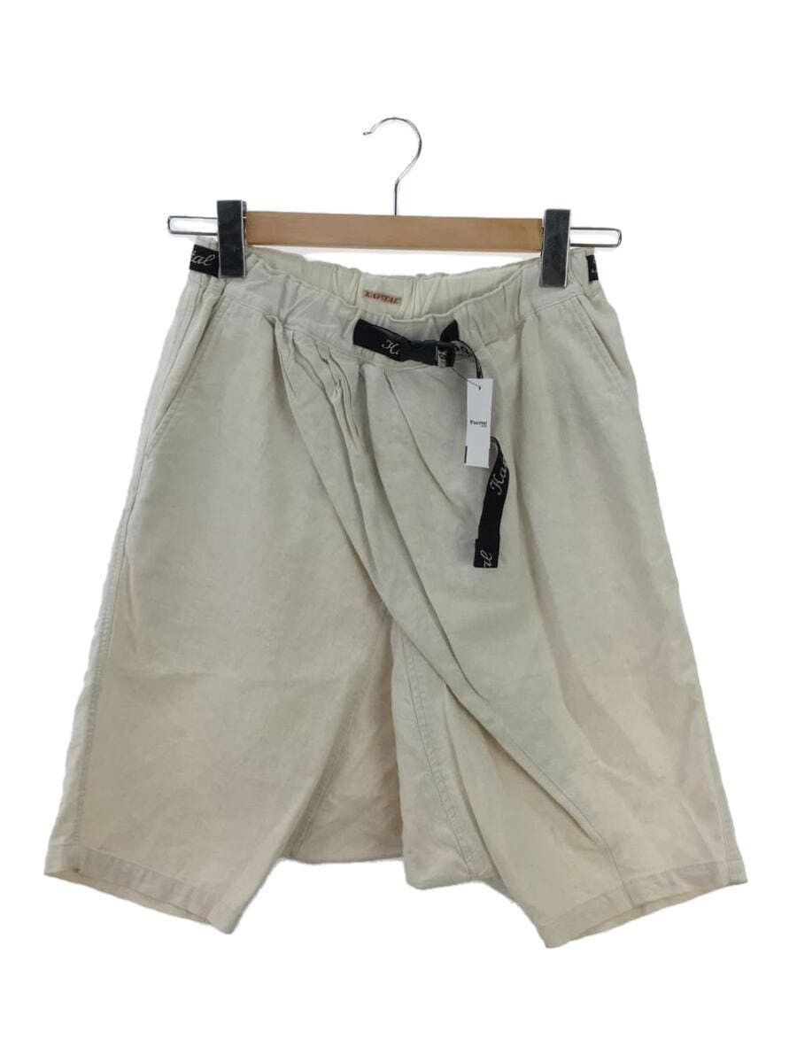 image of Kapital Dropcrotch Shorts in Ivory, Men's (Size 30)