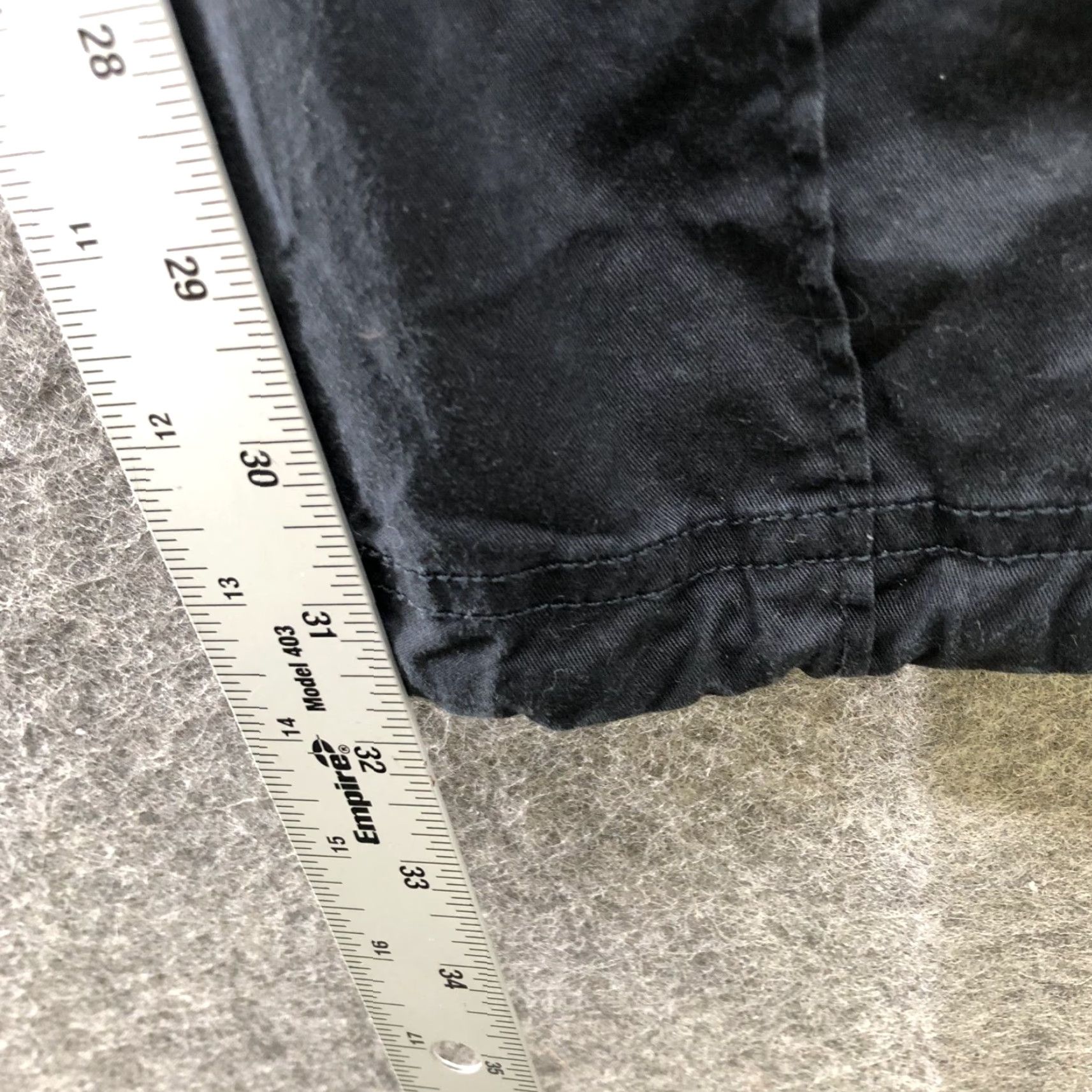 Nike Nike Pull On Straight Leg Pants Womens M Black Drawstring Athletic Cotton Blend Track Pants Size 32" / US 10 / IT 46 - 7 Thumbnail