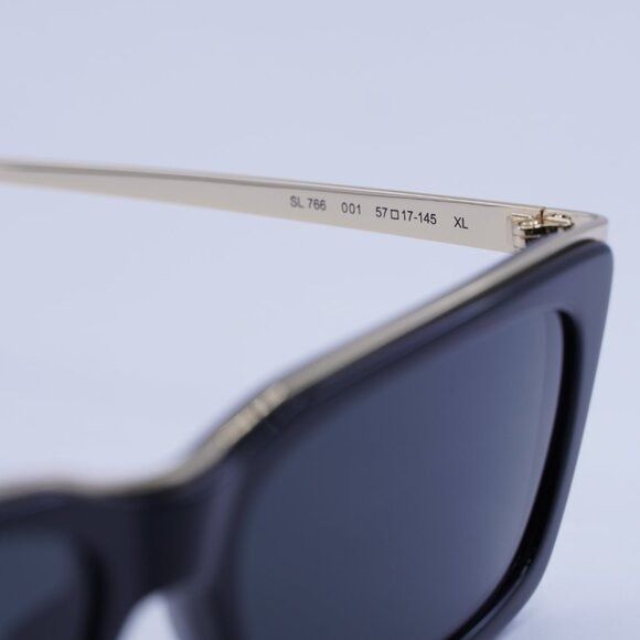 Saint Laurent Paris 🕶️ New Saint Laurent SL766 001 Sunglasses - Black\Gold Size ONE SIZE - 6 Thumbnail