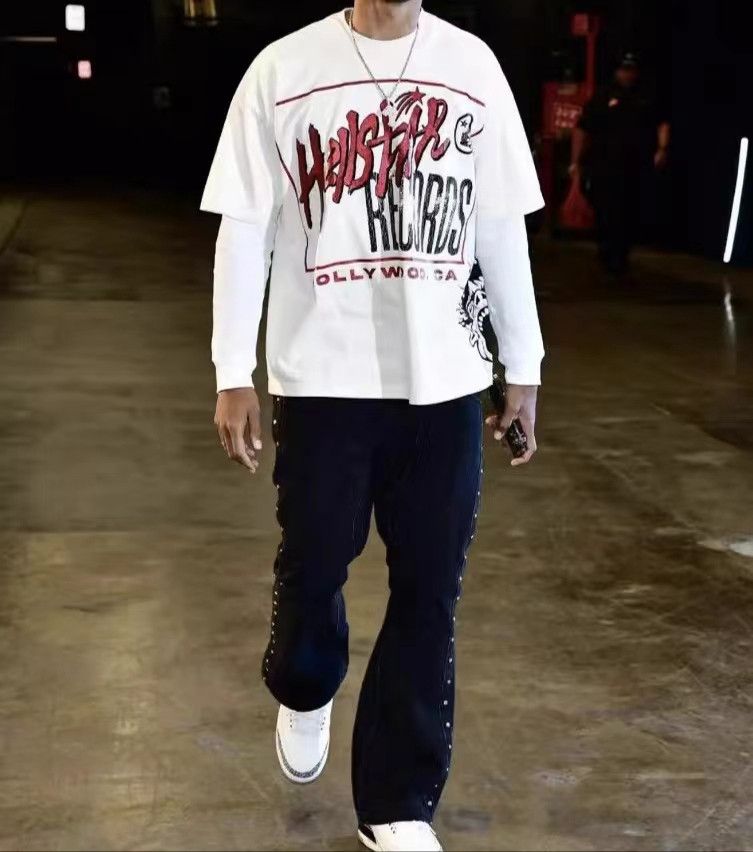 Japanese Brand × Vintage y2k Retro Hip Hop Loose Fit Sports T-Shirt Size US M / EU 48-50 / 2 - 4 Thumbnail