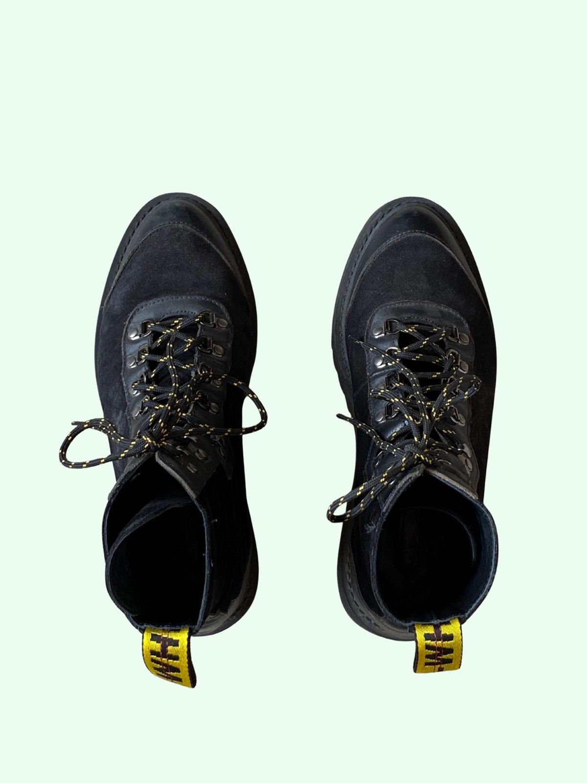Off-White Off White Suede Hiking Boots in Black Size US 8 / EU 41 - 7 Thumbnail
