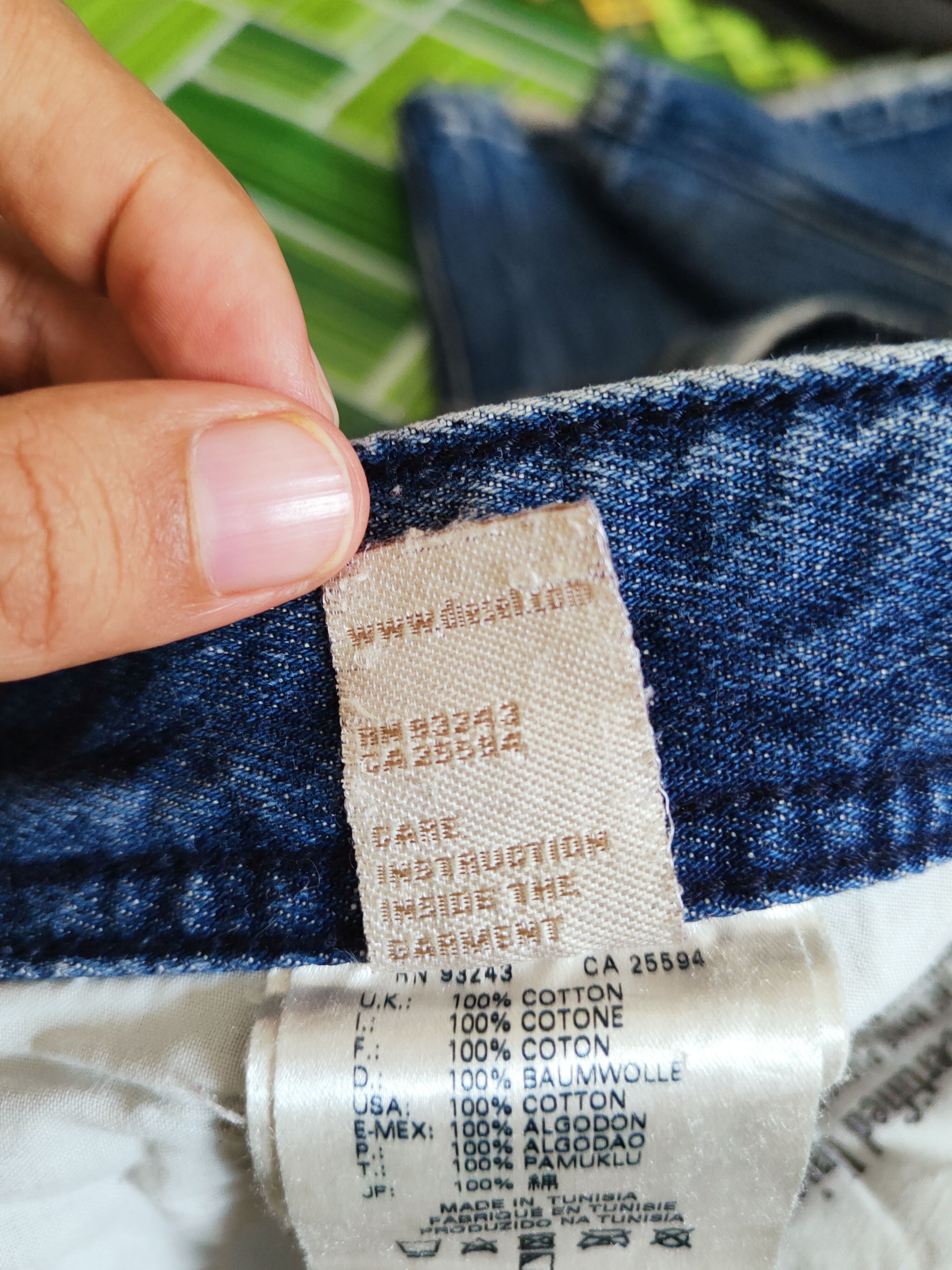 Diesel Diesel Blue Faded Distressed Ripped Jeans #S2741 Size US 35 - 16 Thumbnail