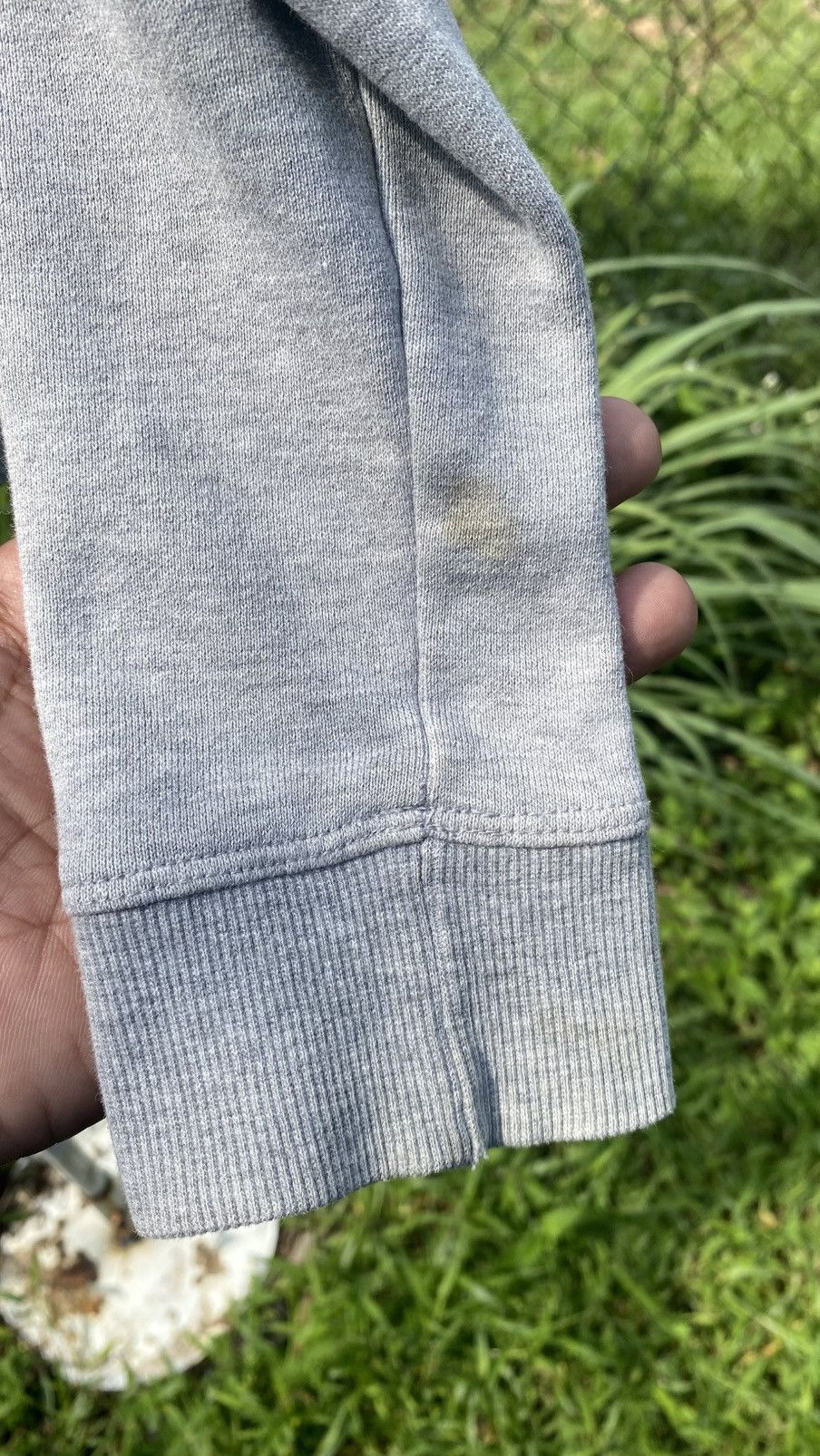 Burberry Grey Zipper Hoodie Size M / US 6-8 / IT 42-44 - 4 Thumbnail