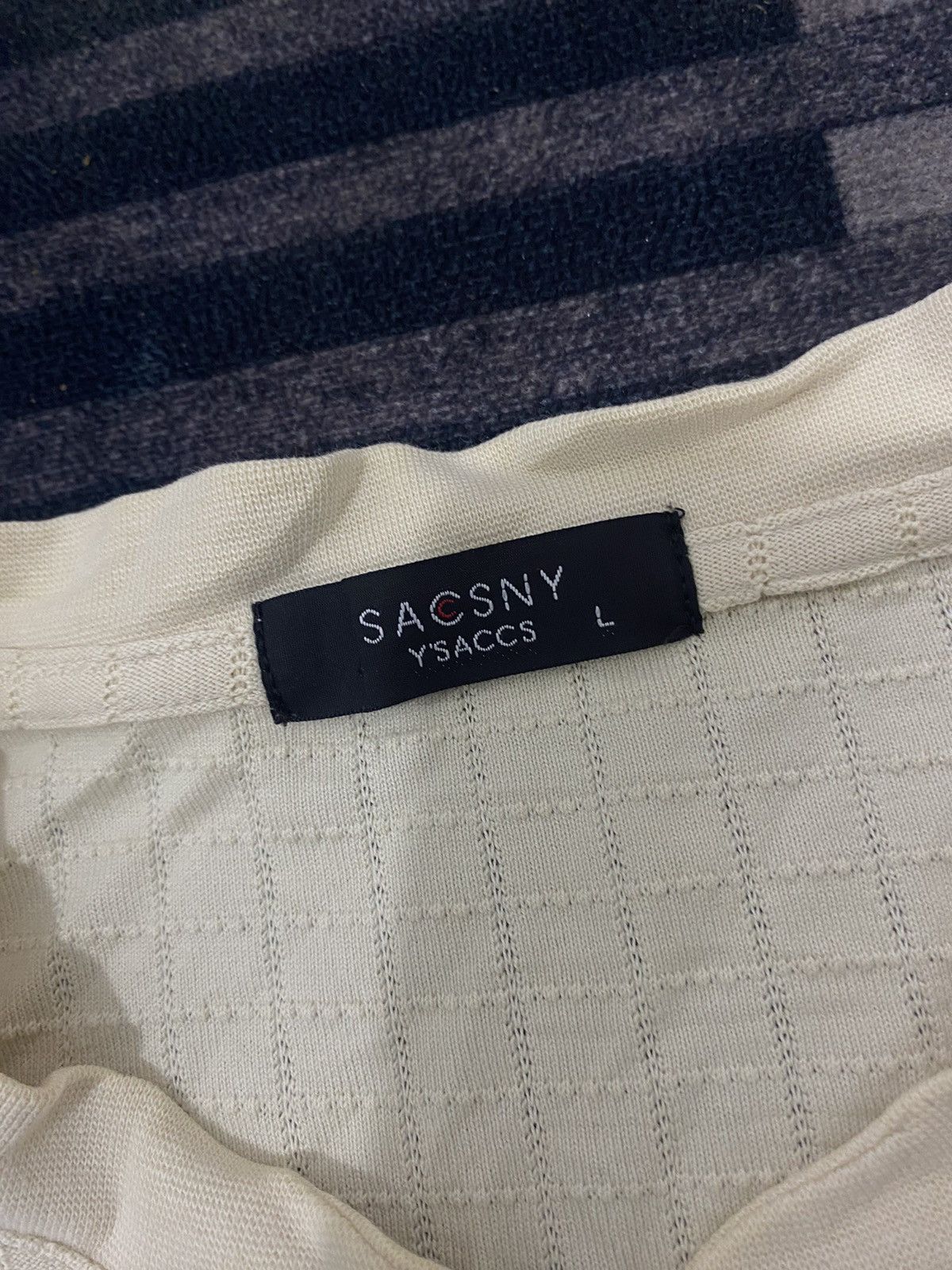 Yohji Yamamoto SACSNY Y'SACCS BY YOHJI YAMAMOTO TSHIRT Size US M / EU 48-50 / 2 - 7 Thumbnail