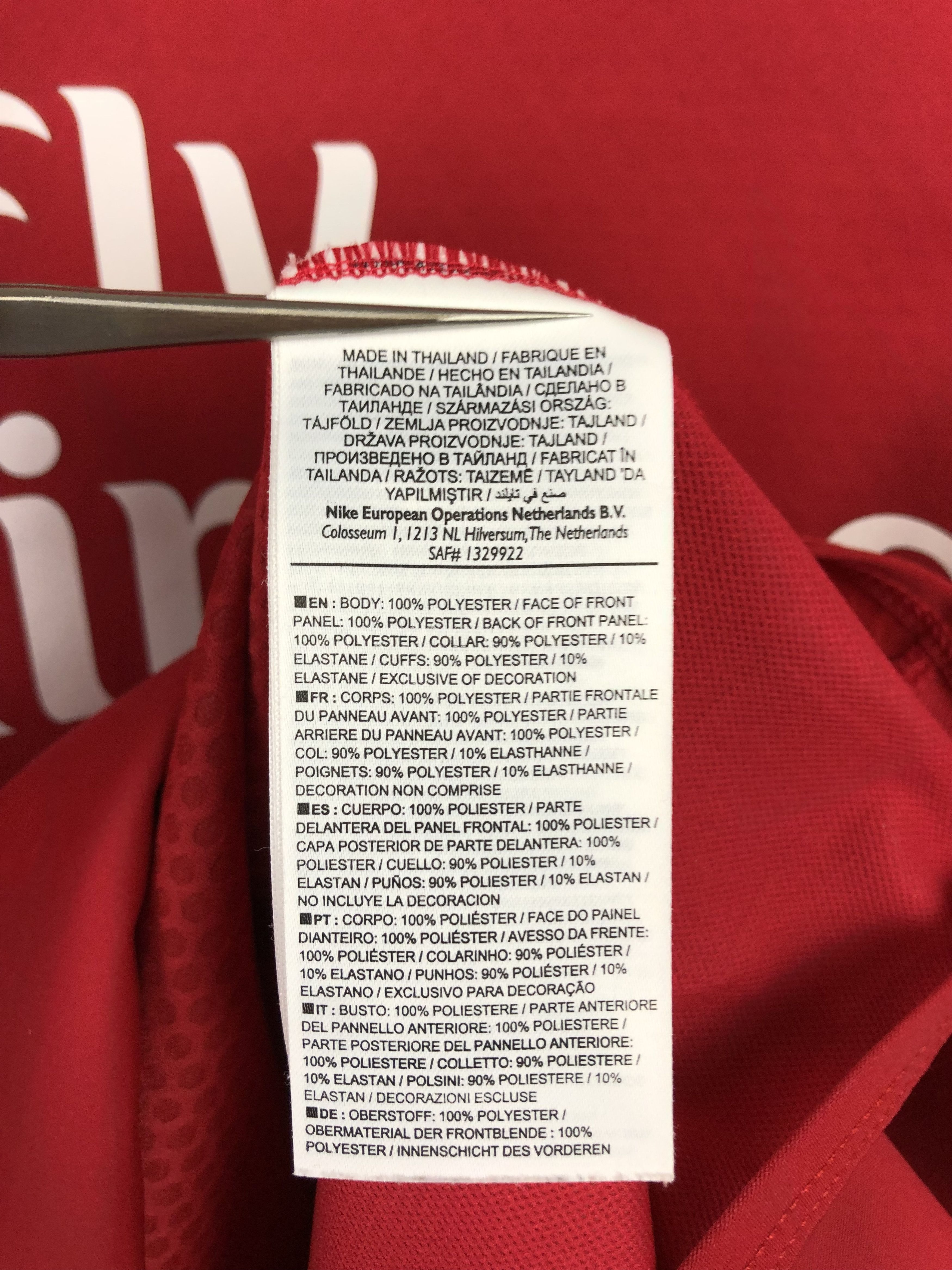 Nike Vintage Arsenal Football Sweatshirt Player Issue Soccer Rare Size US XL / EU 56 / 4 - 10 Thumbnail
