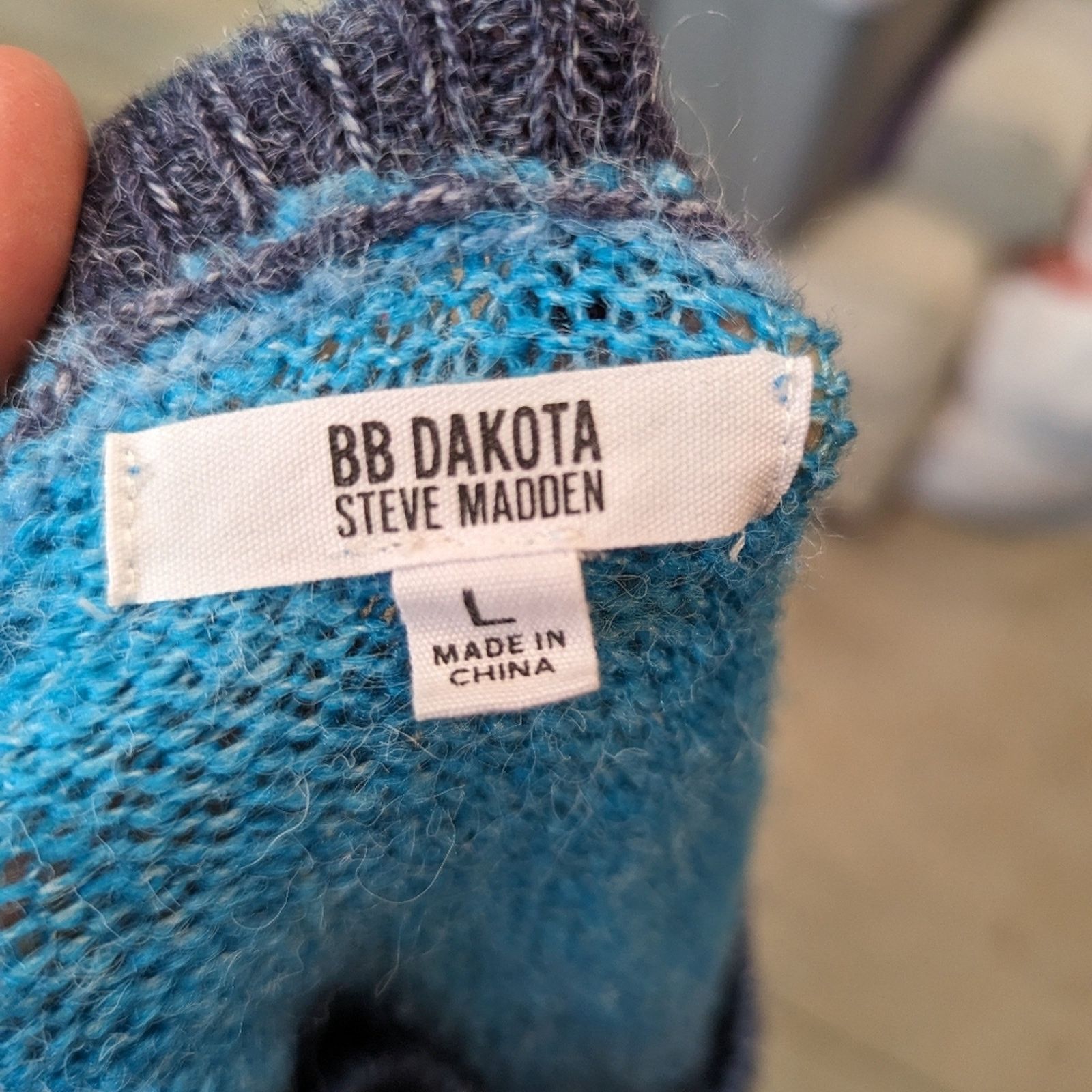 BB Dakota BB Dakota X Steve Madden Ombre Sweater - Large Size L / US 10 / IT 46 - 3 Thumbnail