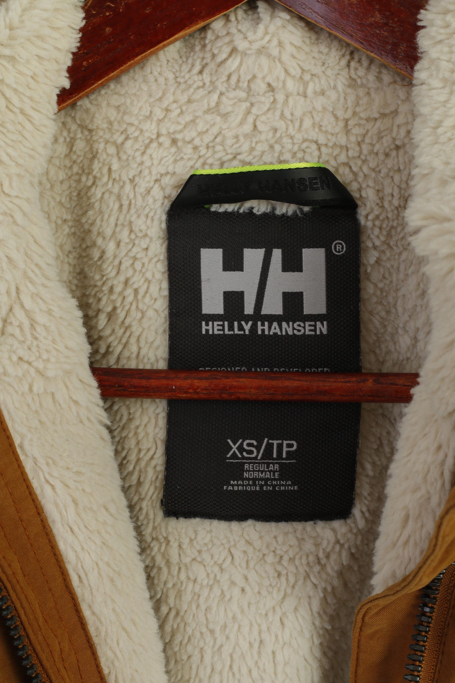Helly Hansen Helly Hansen Women XS Long Jacket Mustard 7695 Size XS / US 0-2 / IT 36-38 - 7 Thumbnail