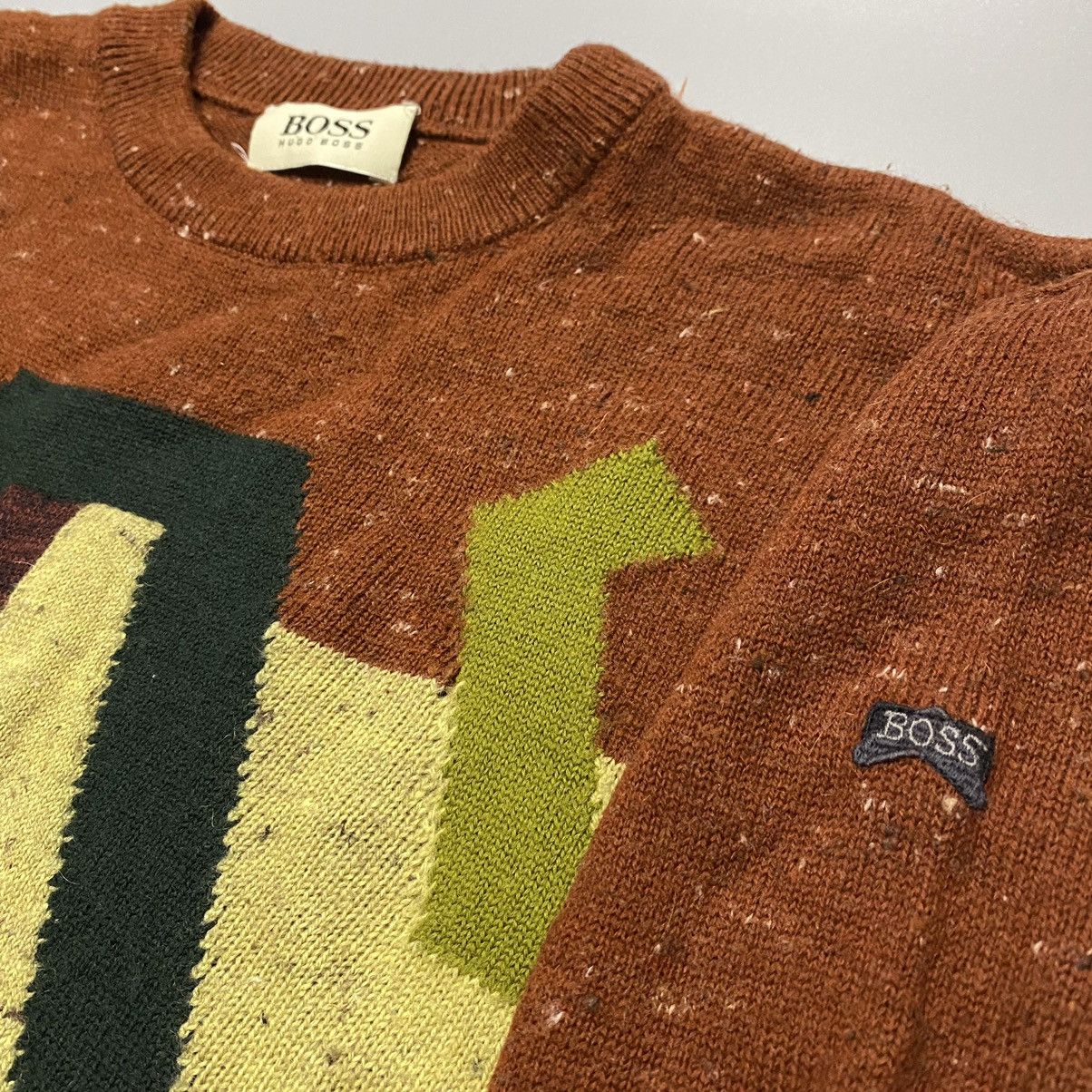 Hugo Boss × Vintage Vintage wool Hugo Boss sweater made in west Germany Size US XL / EU 56 / 4 - 2 Thumbnail