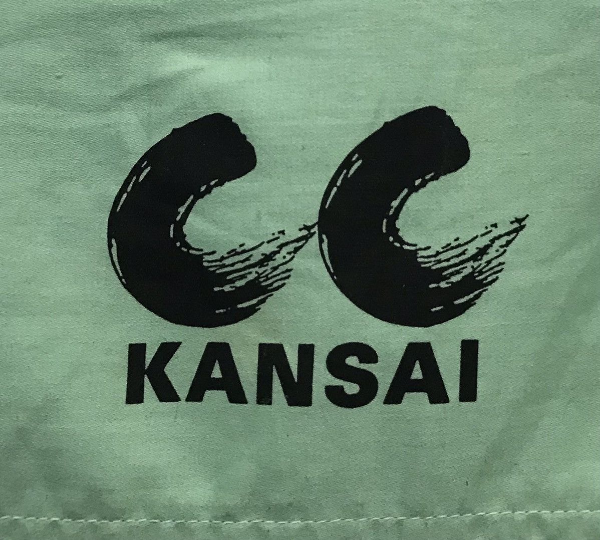 Kansai Yamamoto × Vintage Vintage Kansai Short Sleeve Shirt Button Up Size US L / EU 52-54 / 3 - 7 Thumbnail