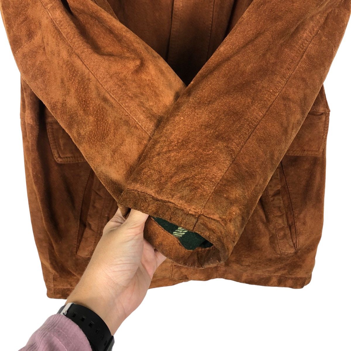 Genuine Leather 🔥Vintage Genuine Leather Jacket Unknown Destination Japan Size US S / EU 44-46 / 1 - 12 Thumbnail