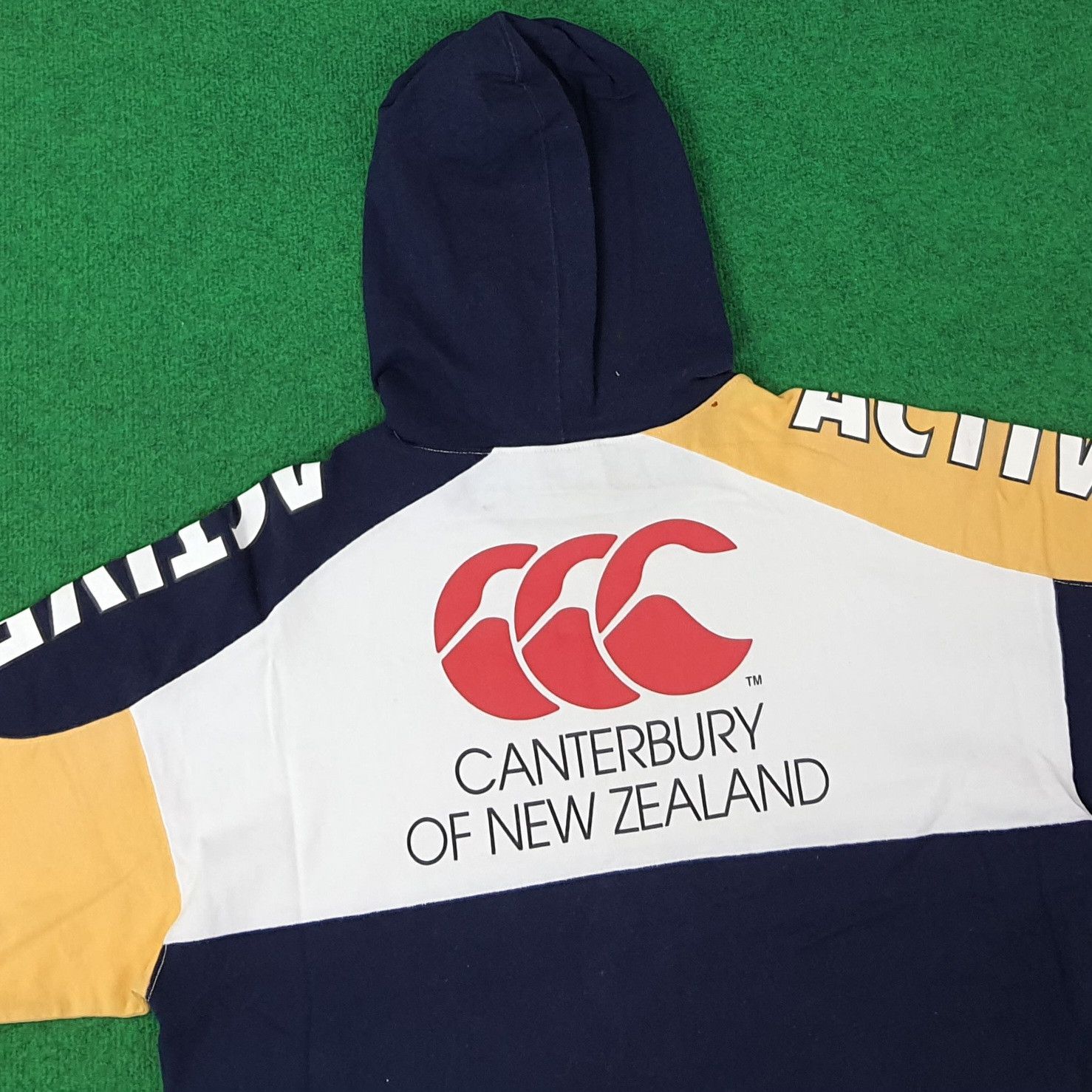 Canterbury of New Zealand Vintage Canterbury Power Authentic Hoodie Tshirt C259N3 Size US L / EU 52-54 / 3 - 4 Thumbnail