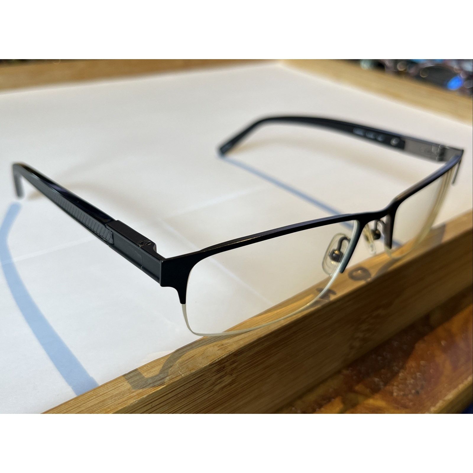 Other CHESTERFIELD CH45XL 0JVW BLACK EYEGLASSES 56-18-145 Half Rim Size ONE SIZE - 2 Thumbnail