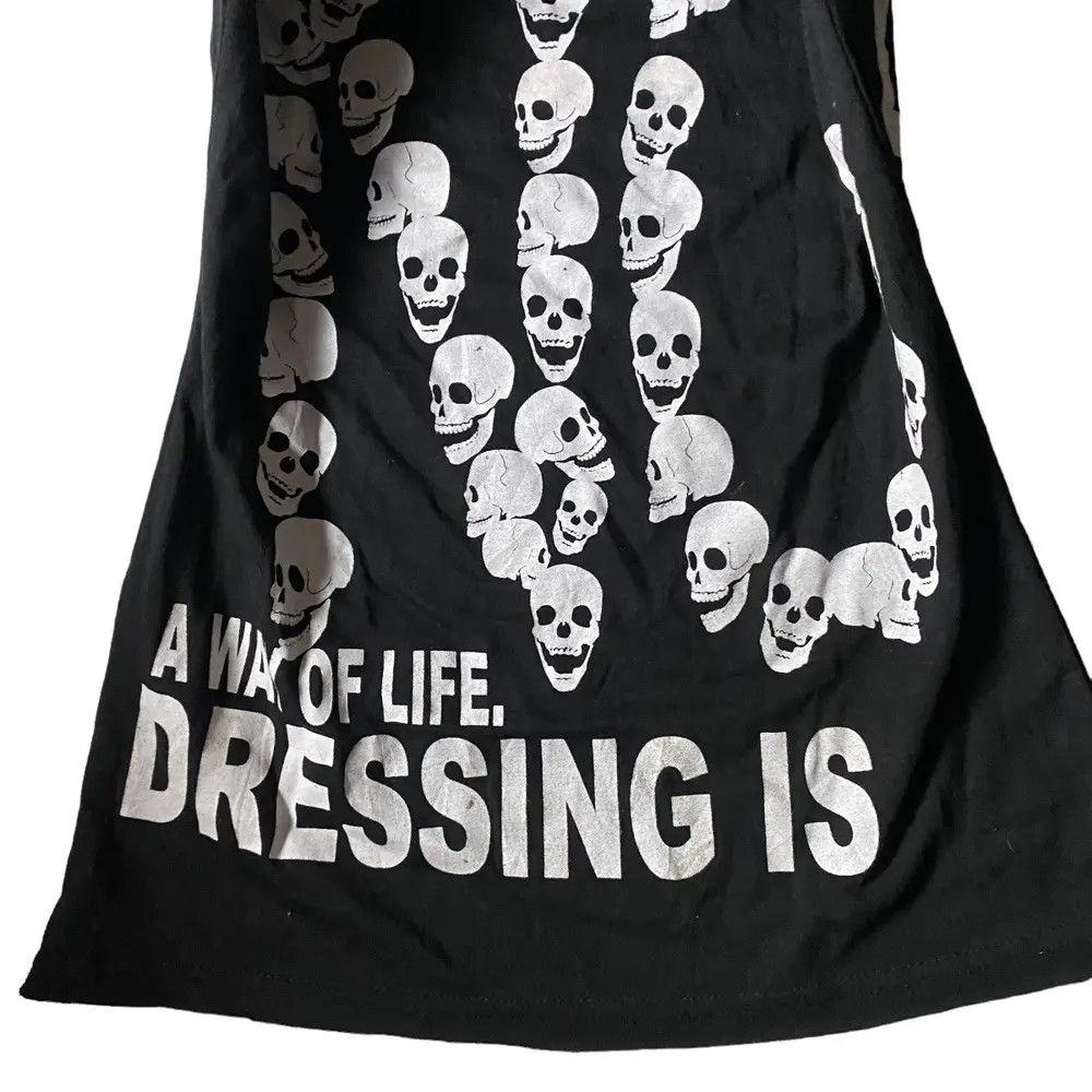 If Six Was Nine 2000's LazyDaisy Skull Spider Web Shirt Size US XS / EU 42 / 0 - 4 Thumbnail