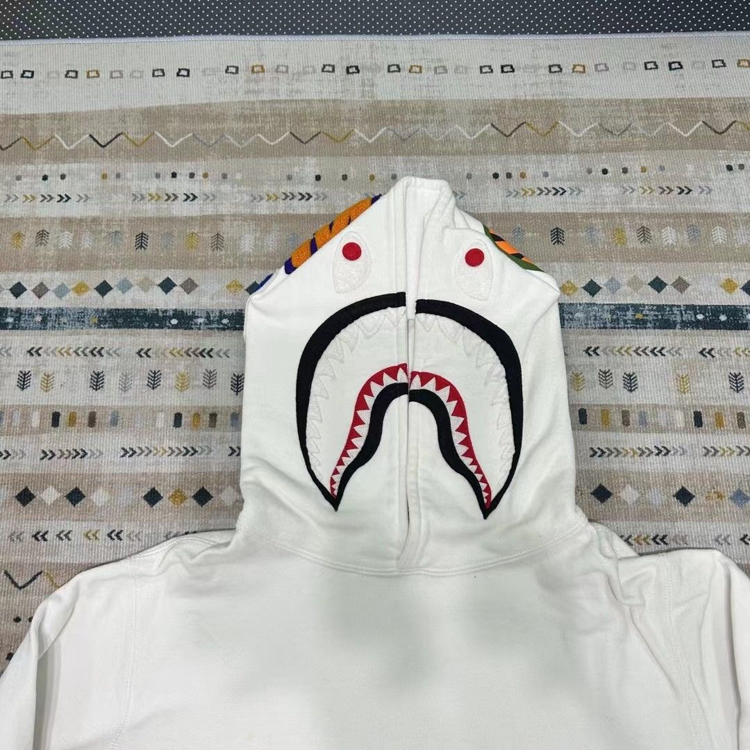 Bape SHARK PULLOVER HOODIE Size US L / EU 52-54 / 3 - 3 Thumbnail