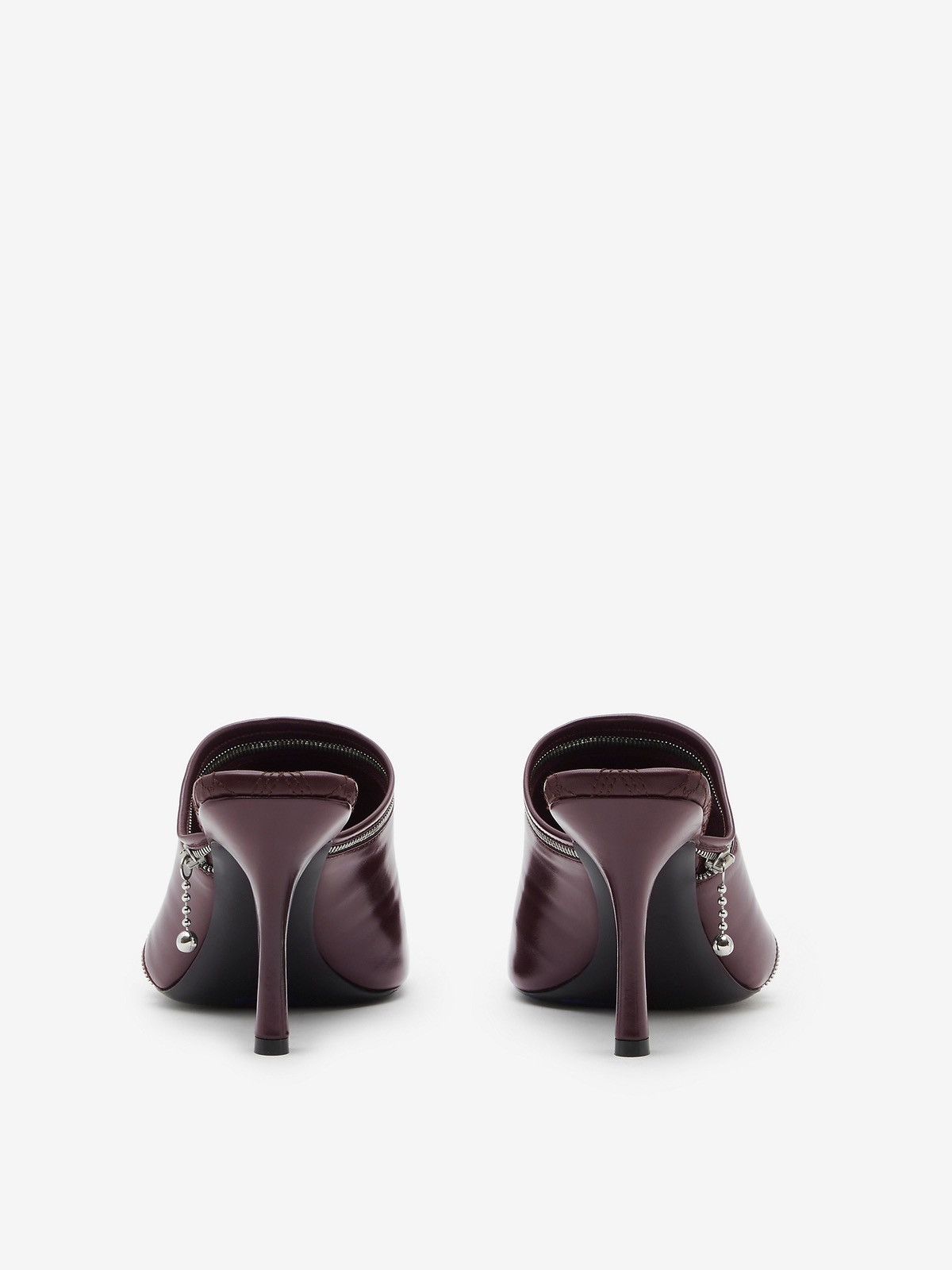 Burberry Burberry Leather Peep Sandals Size US 7.5 / IT 37.5 - 3 Thumbnail
