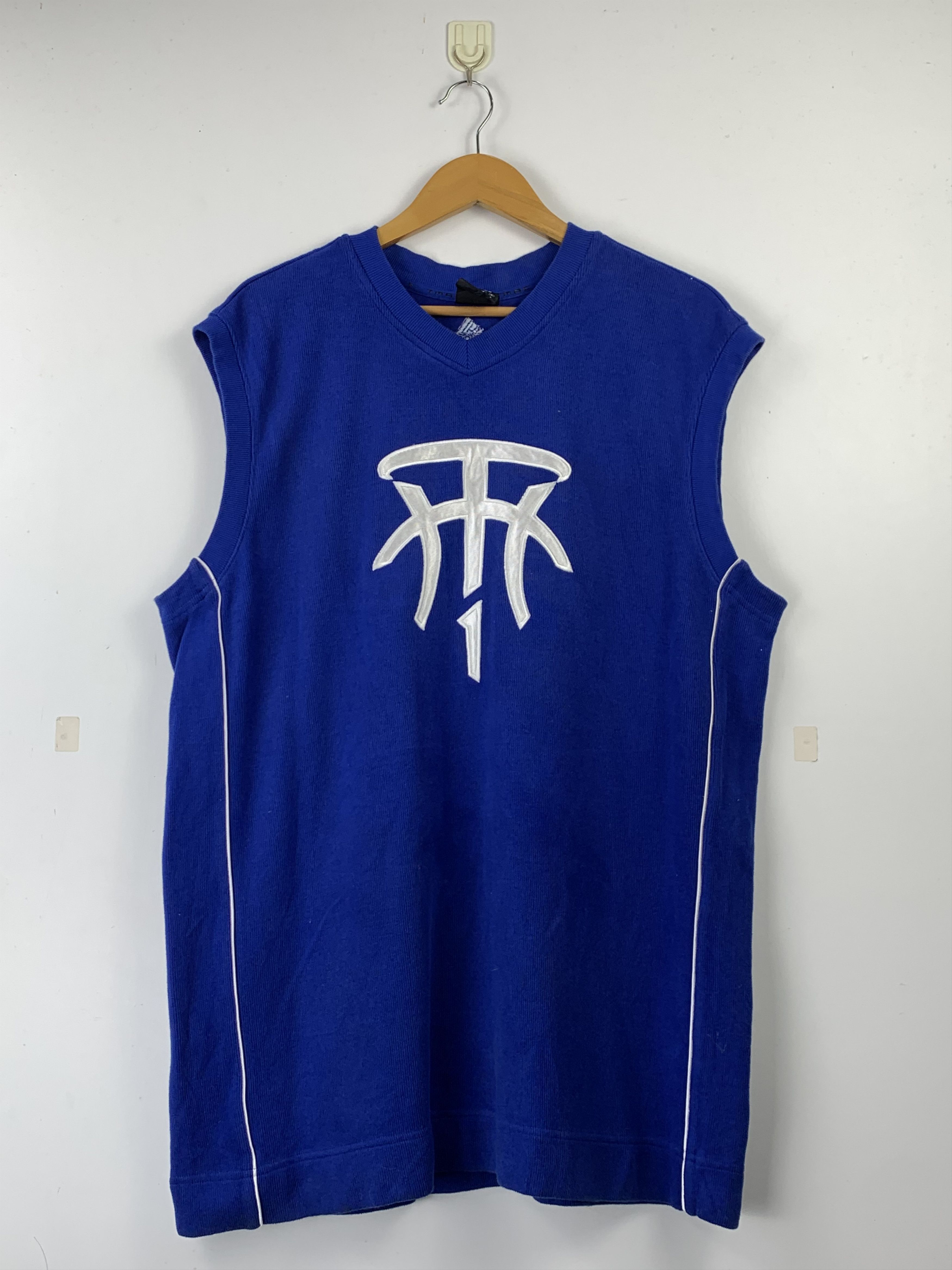 Vintage Vintage Adidas Sleeveless T Shirt TA0336 Size US L / EU 52-54 / 3 - 1 Thumbnail