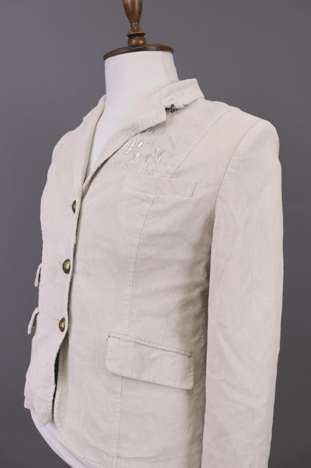 La Martina La Martina Polo Beige Three Button Blazer Sport Coat Size 46 Size M / US 6-8 / IT 42-44 - 6 Thumbnail
