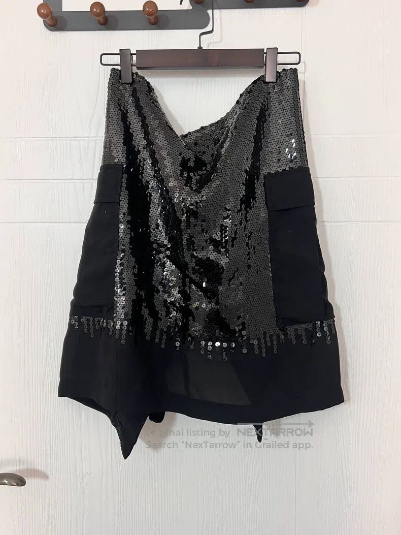 Comme des Garcons Comme Des Garcons Heavyweight sequin half skirt Size 22" - 1 Thumbnail