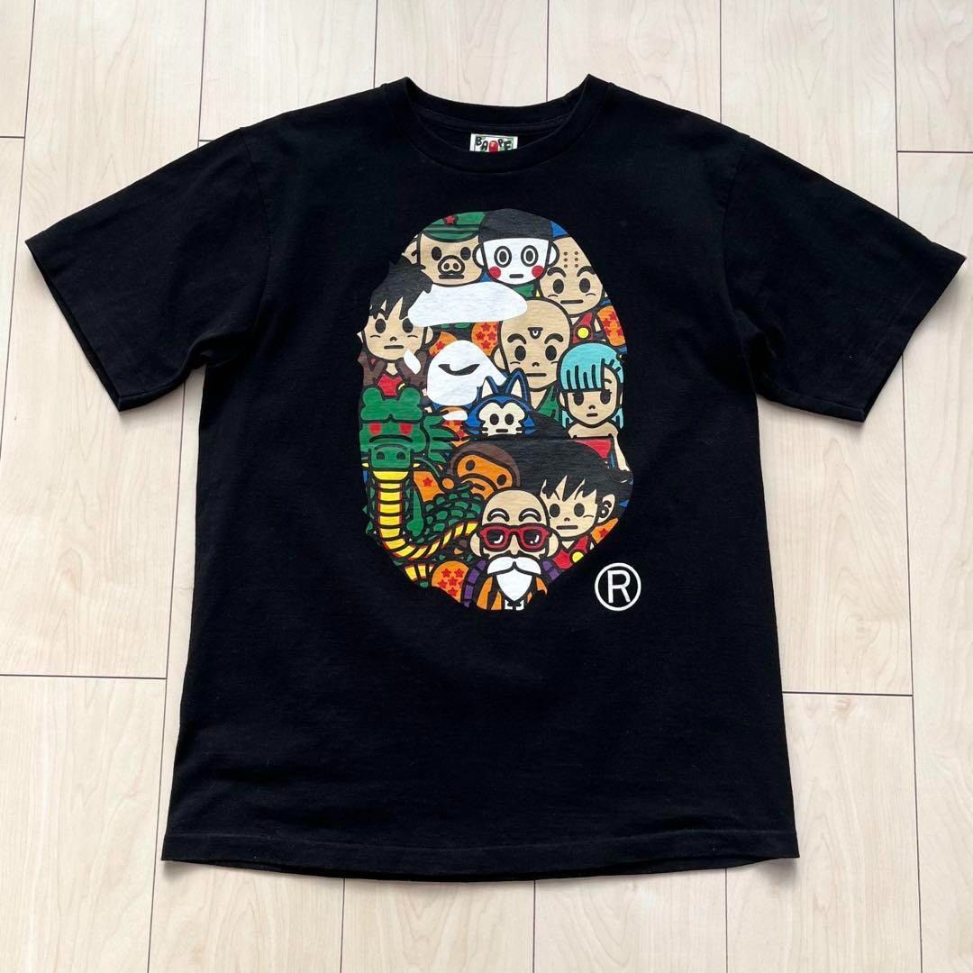 Bape A BATHING APE x Dragon Ball BABY MILO T-shirt Black Size M Size US M / EU 48-50 / 2 - 1 Thumbnail