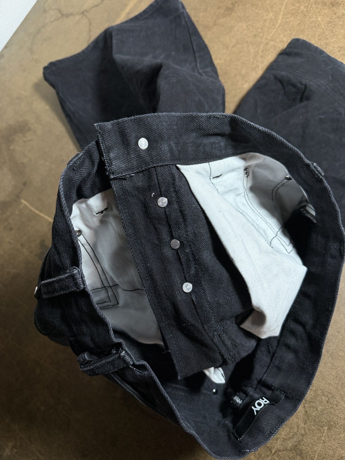 Other ROY PUBLIC LABEL FAUX LEATHER DENIM SAMPLES Size US 34 / EU 50 - 5 Thumbnail