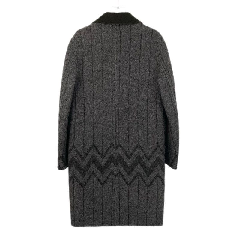 Louis Vuitton Louis Vuitton Dark grey striped wool reversible lapel sing Size US S / EU 44-46 / 1 - 2 Thumbnail