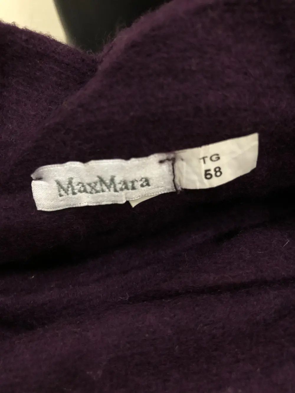 Designer × Max Mara Max Mara Plain Beanie Hat Size ONE SIZE - 4 Thumbnail