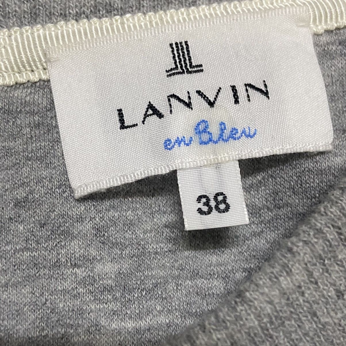 Designer × Lanvin Lanvin en bleu Crewneck Sweatshirt Size M / US 6-8 / IT 42-44 - 4 Thumbnail