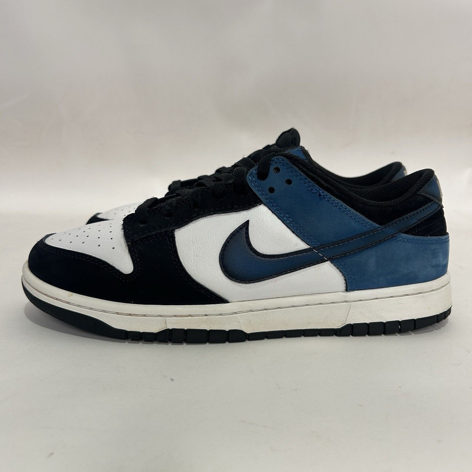 Nike Nike Dunk Low NAS Airbrush “Industrial Blue” Size US 9.5 / EU 42-43 - 6 Thumbnail