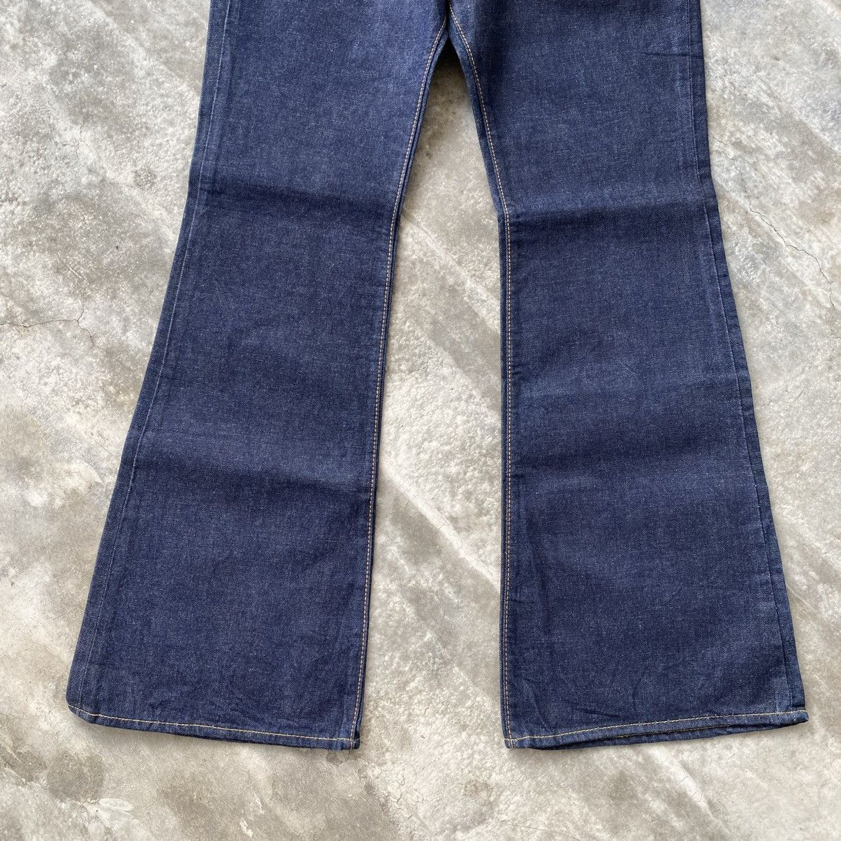 If Six Was Nine × Japanese Brand × Le Grande Bleu (L.G.B.) Vintage BIGSTONE Super Flared Denim w31 Size US 31 - 3 Thumbnail