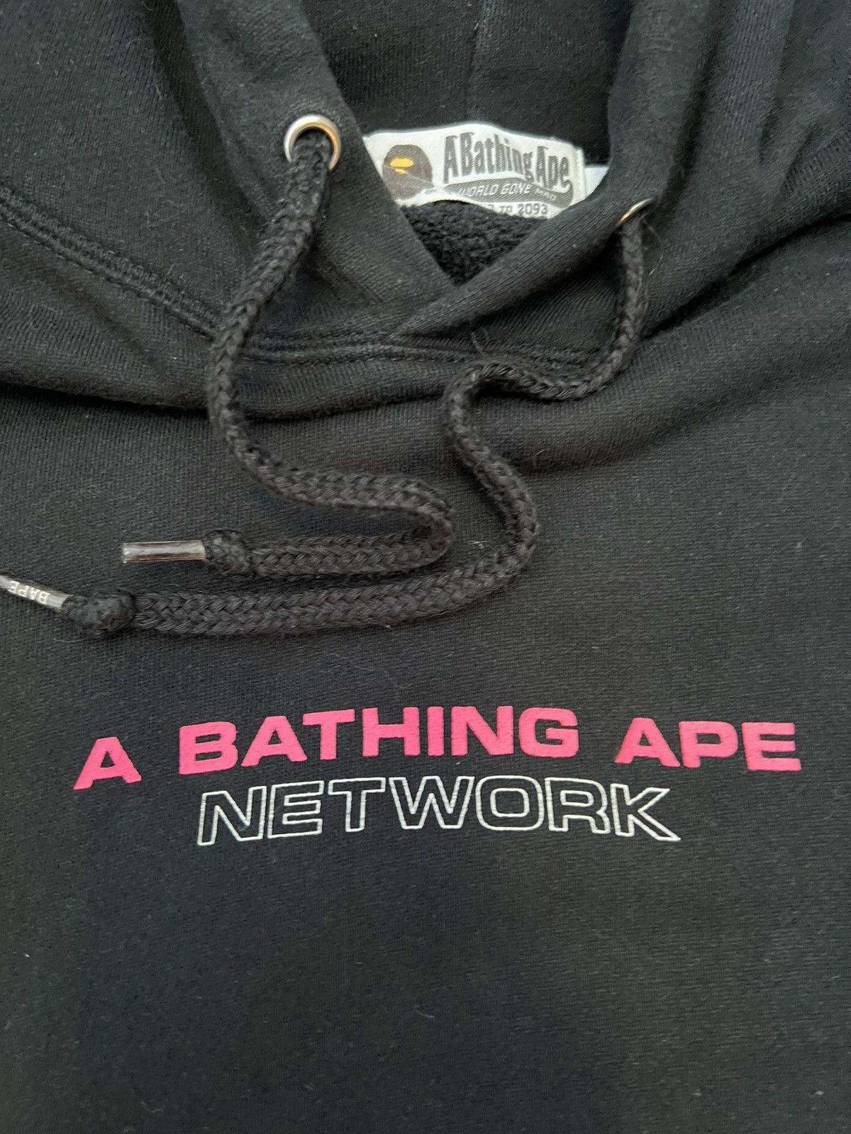 Bape Bape Network Wide Pullover Hoodie size L Size US L / EU 52-54 / 3 - 6 Thumbnail