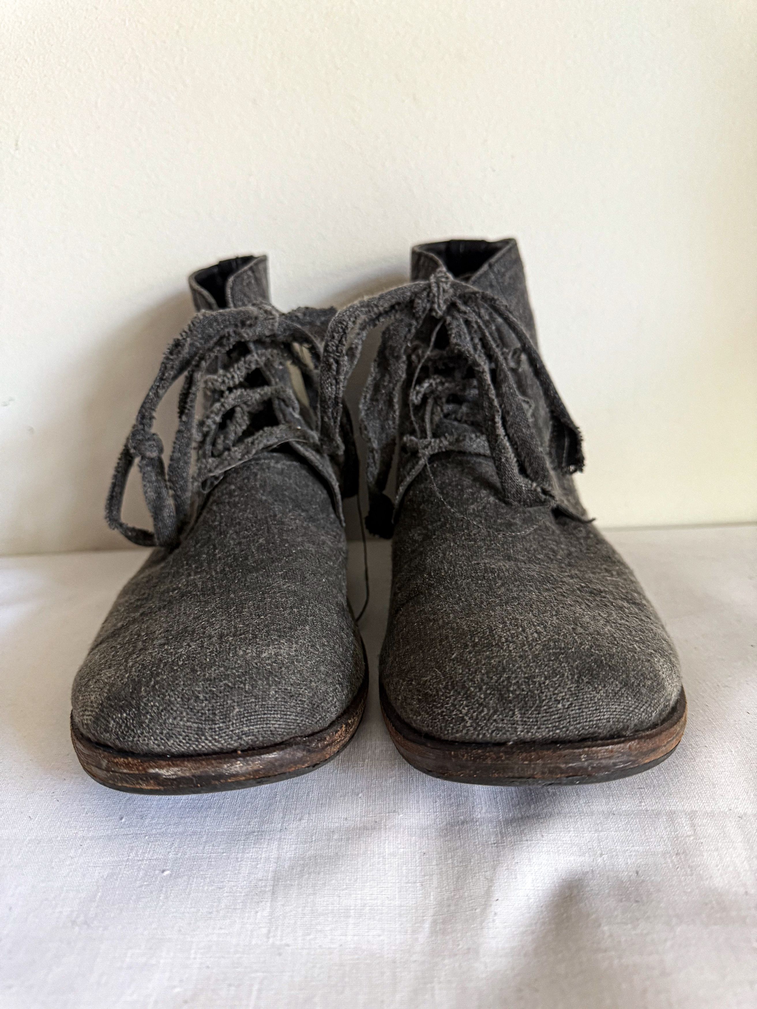 Carpe Diem Rare Ankle Boot Linen Dubbed Size US 9 / EU 42 - 5 Thumbnail